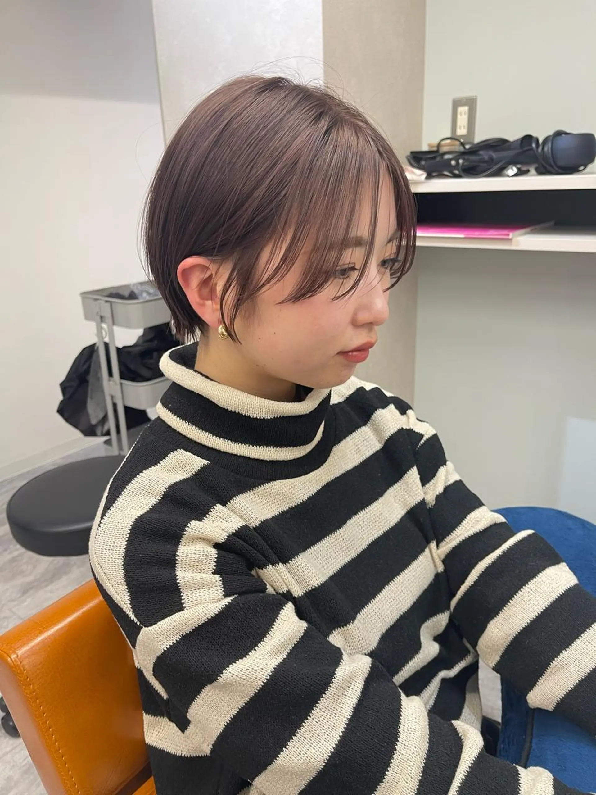 ショート 早瀬裕之 パーマのヘアスタイル