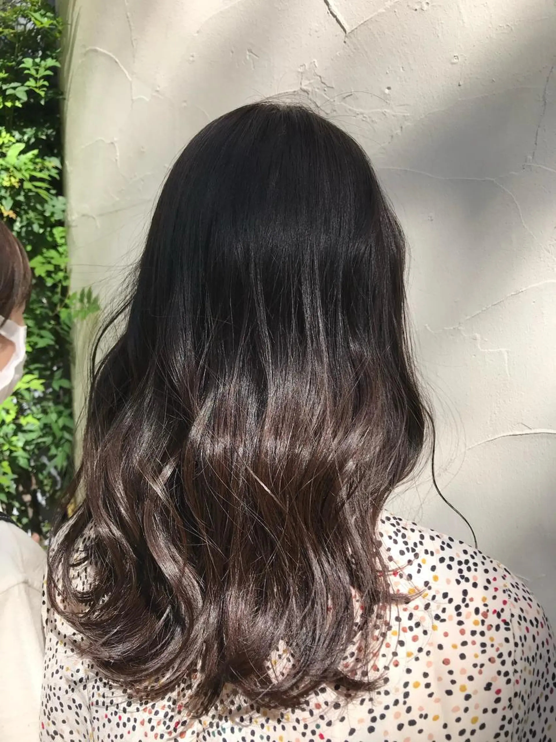 ロング カラー 三代 ゆりあのヘアスタイル