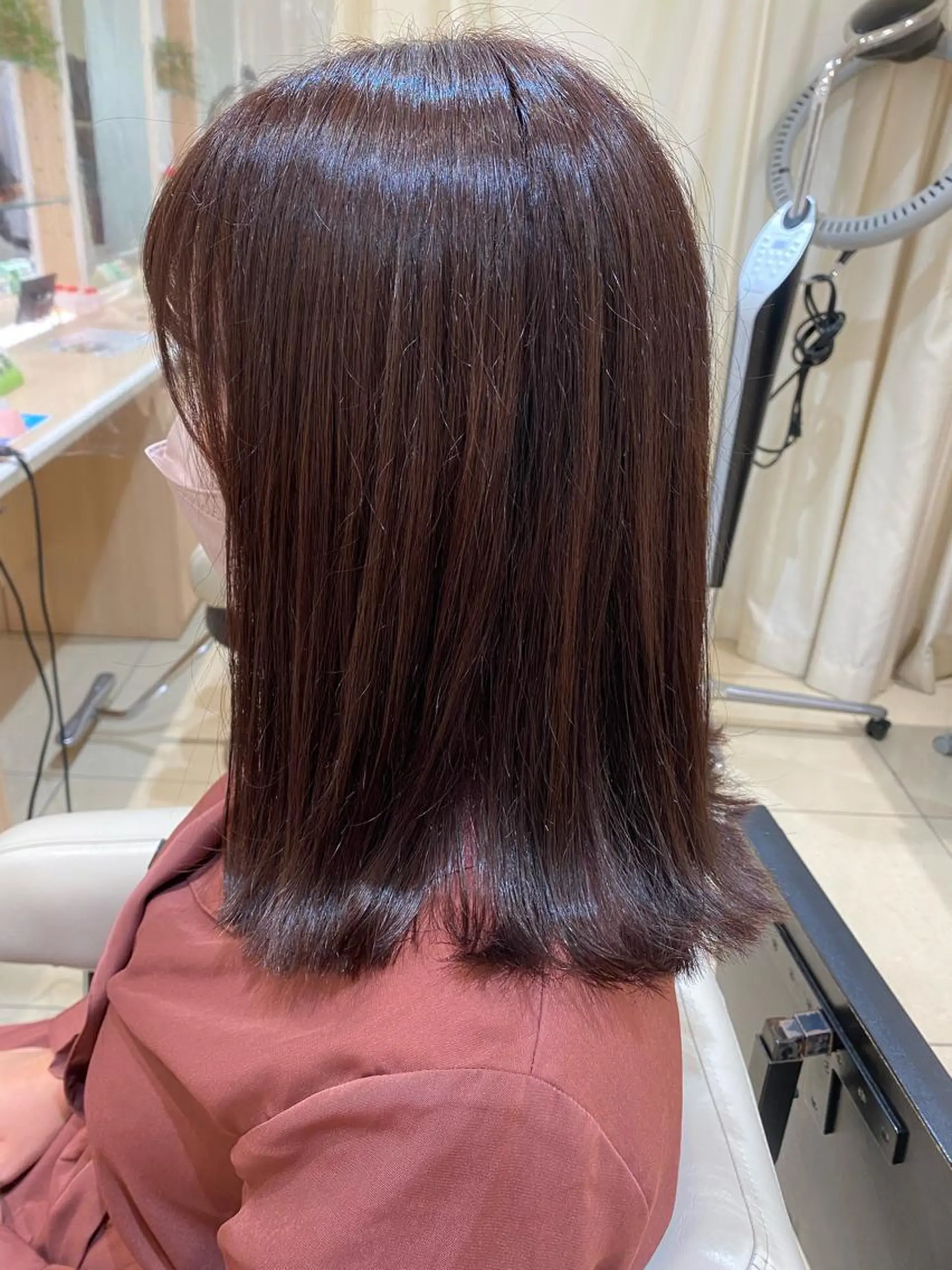 セミロング カラー 🩵波巻き／ツイスパ HARU💎のヘアスタイル