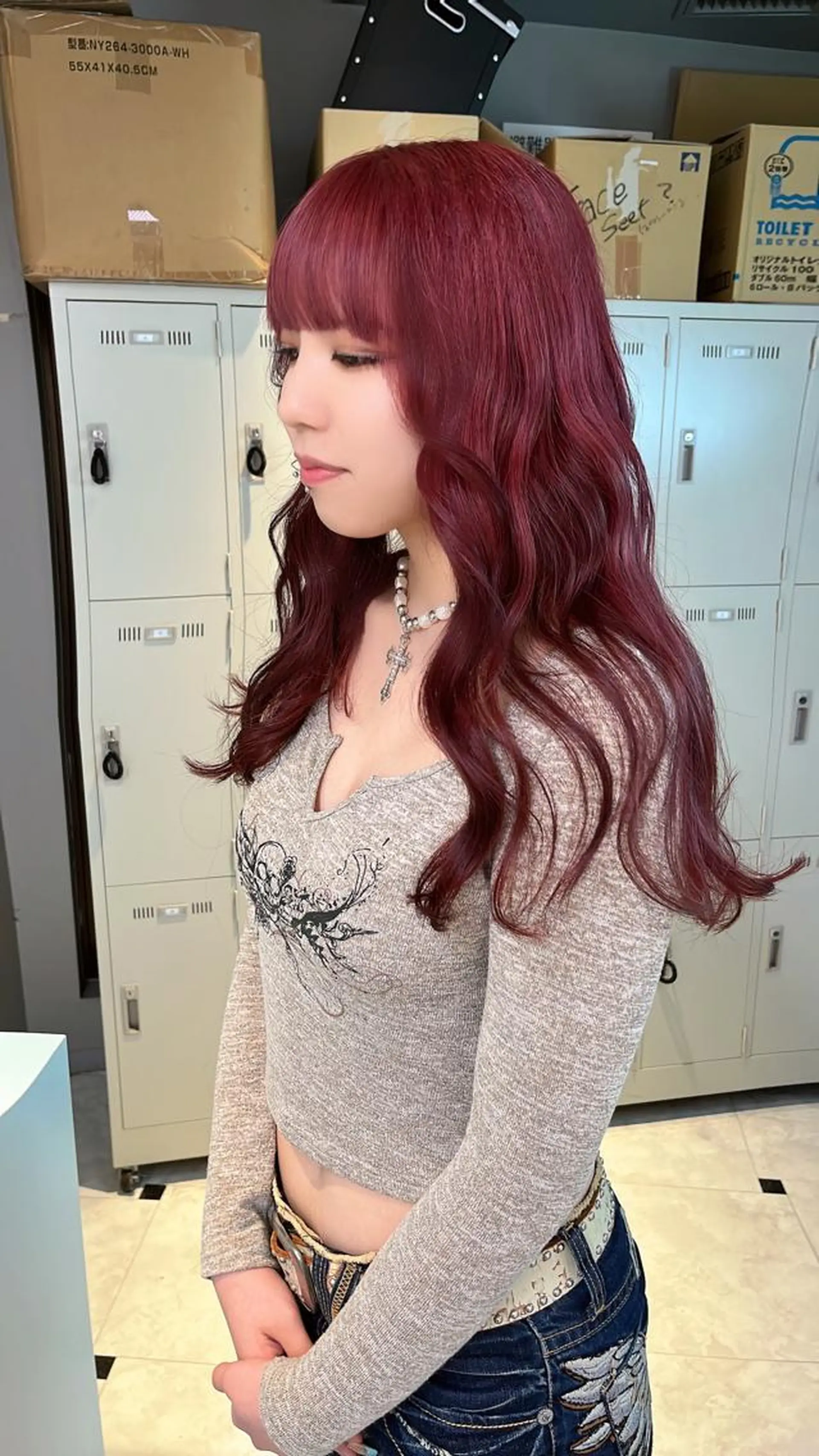 ロング カラー ヘアアレンジ 愛されカラー🩷 はるなのヘアスタイル