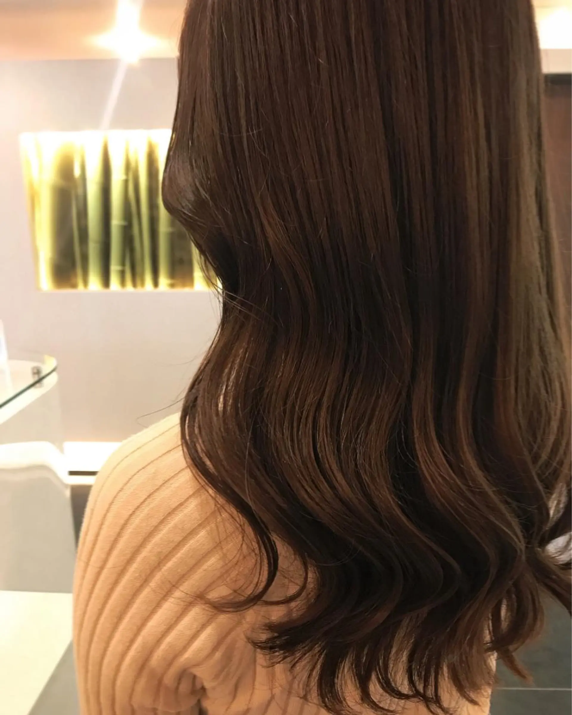 ロング カラー ヘアアレンジ ヨシンモリ カット トリートメント チーフデザイナー 若林　麻衣のヘアスタイル
