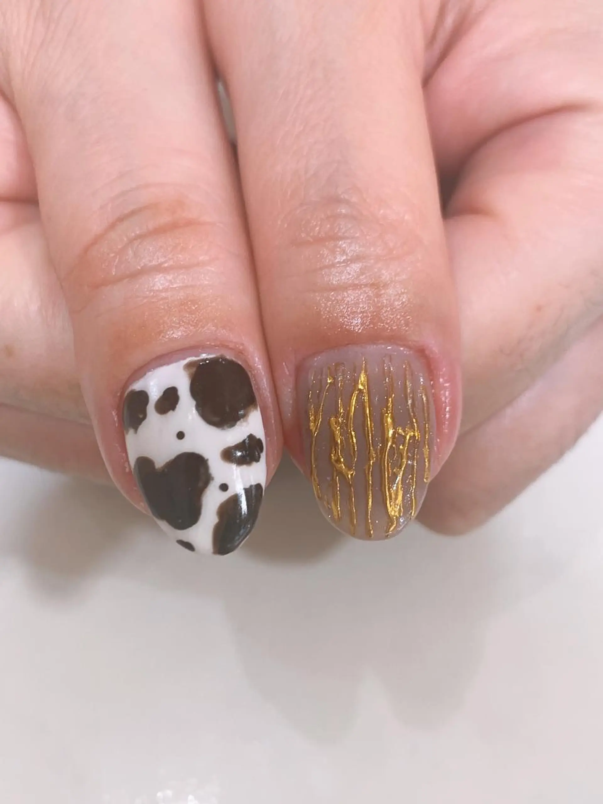 ネイル ゴールド 高橋 実和子のマツエク・マツパデザイン