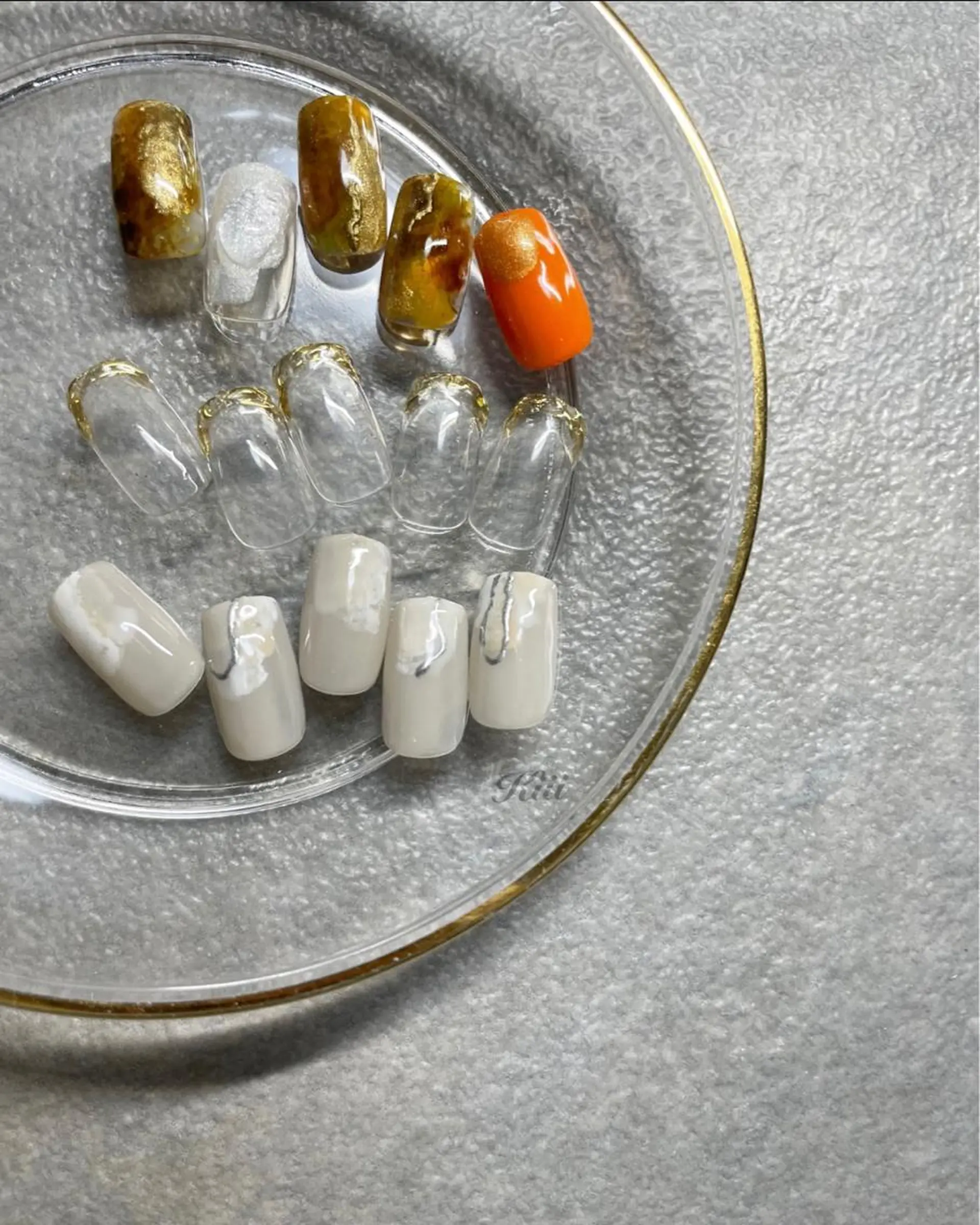 ネイル ハンドネイル フットネイル kiii.__ ✴︎*のネイルデザイン