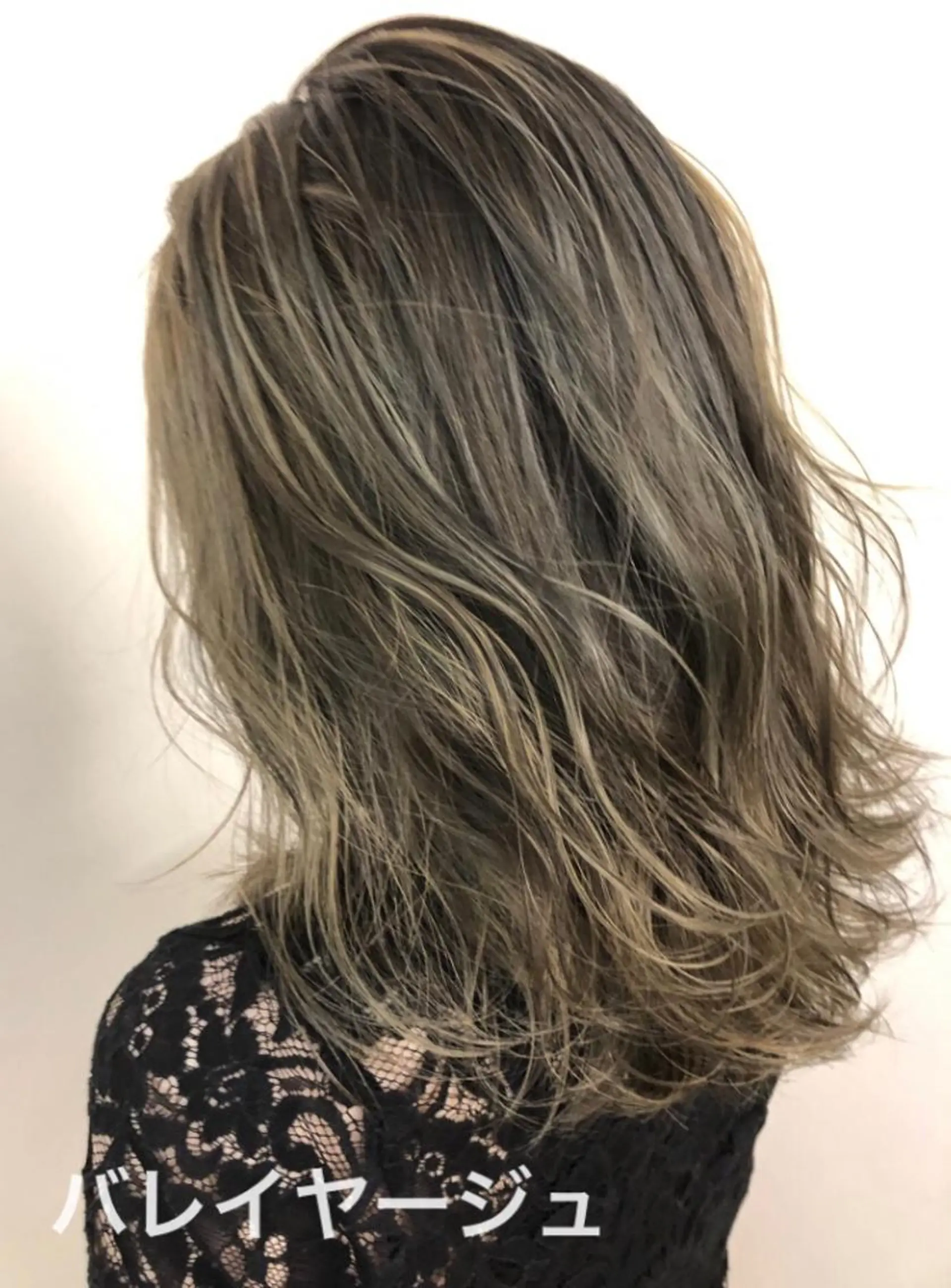 ミディアム 外国人風カラー レイヤーカット ACRO梅田【アクロ】所属・美髪矯正・レイヤー 倉友哉のヘアスタイル