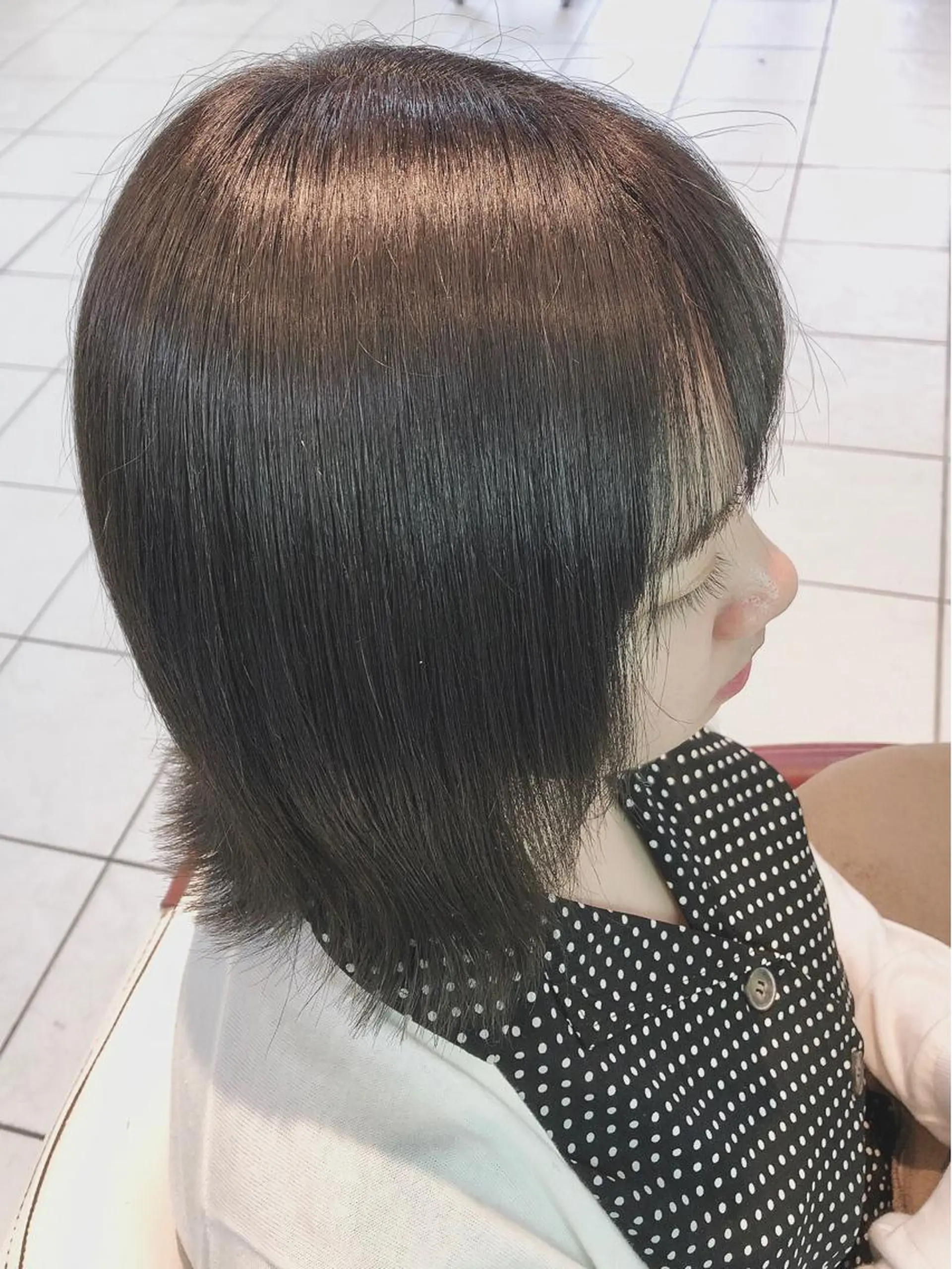 ミディアム カラー 保住 亮太のヘアスタイル