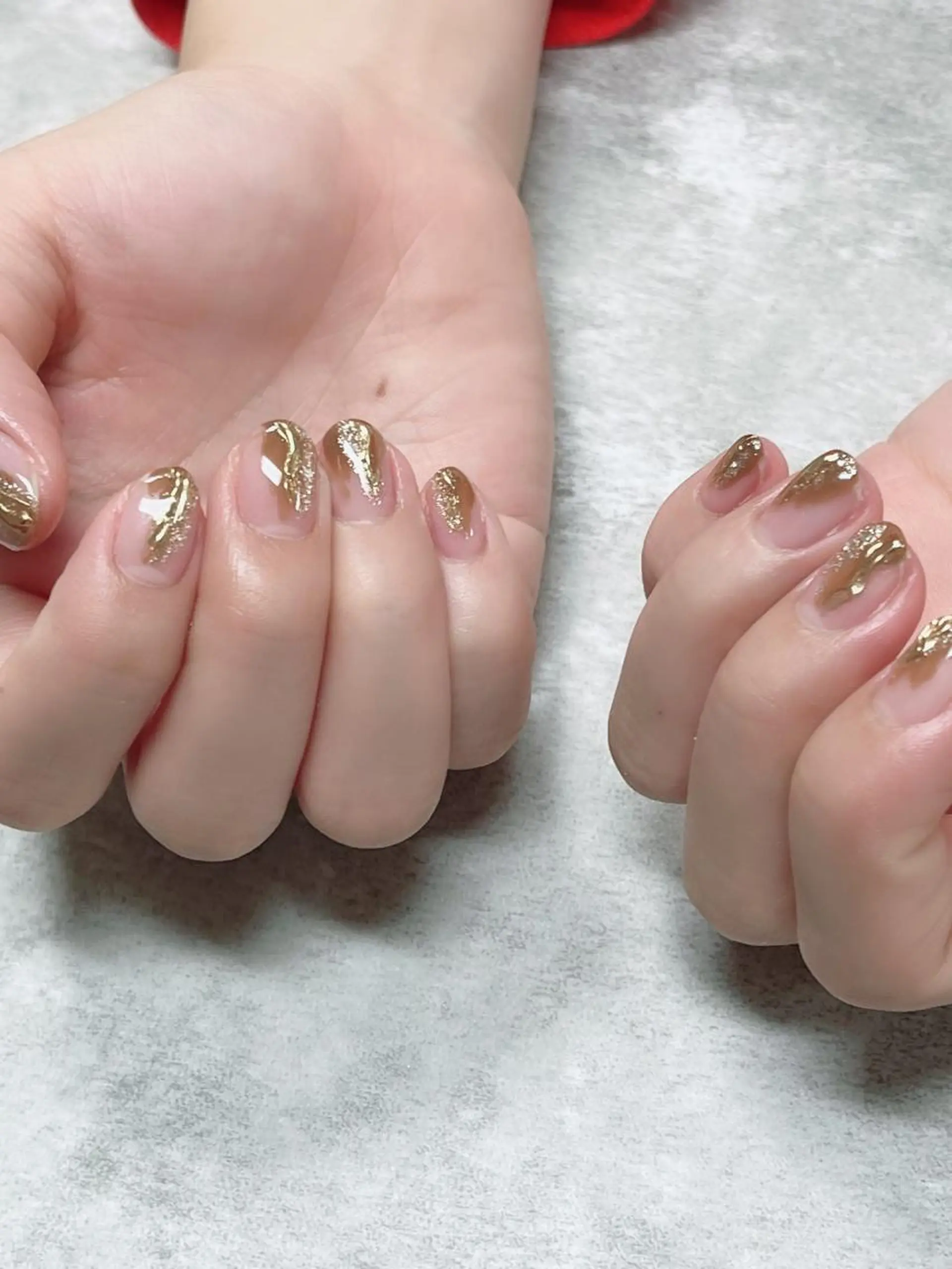 ネイル ハンドネイル Protea ❁⃘*.ﾟ清家 美穂のネイルデザイン