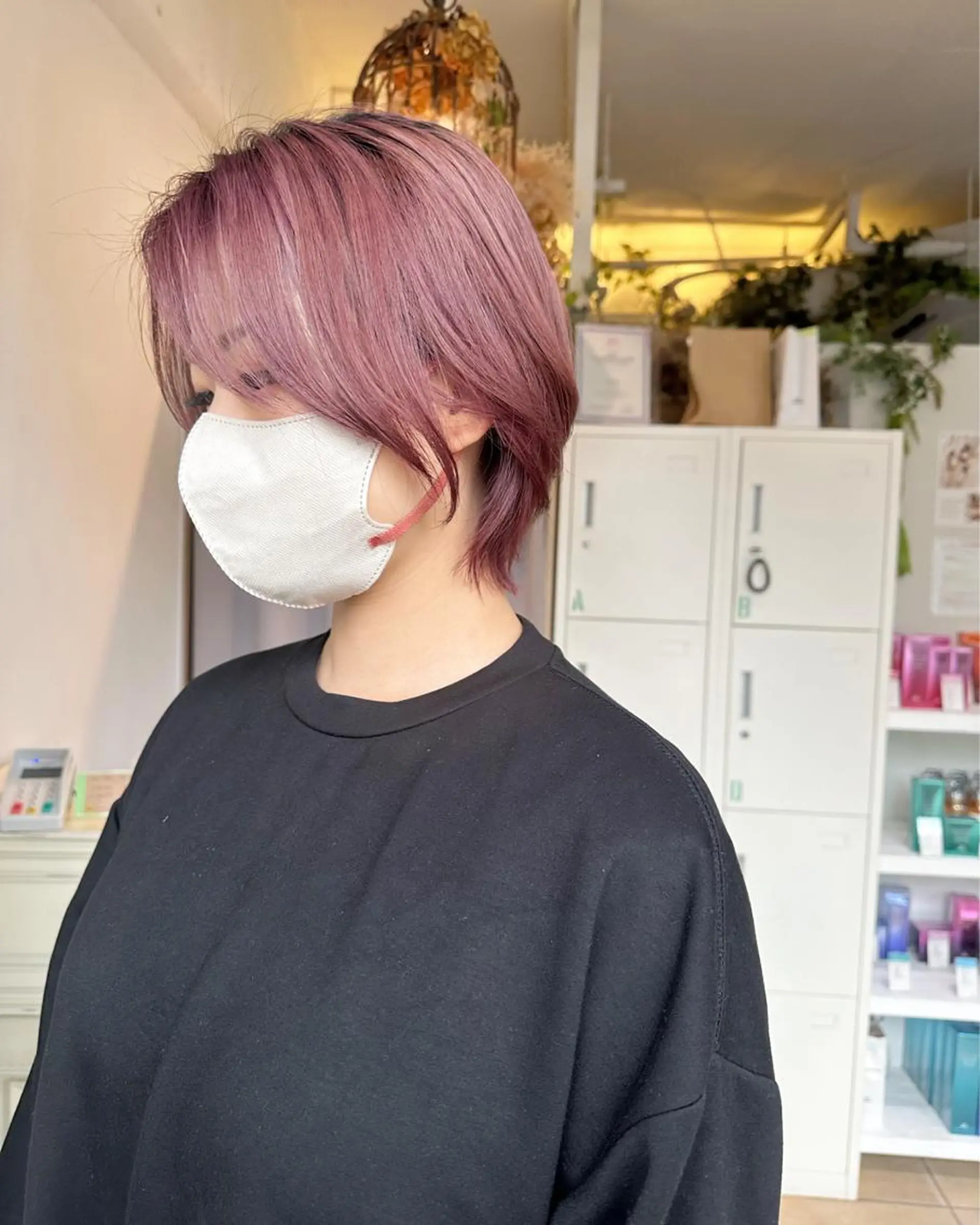 ショート カット ヘアカラー トリートメント ＨＩ ROのヘアスタイル