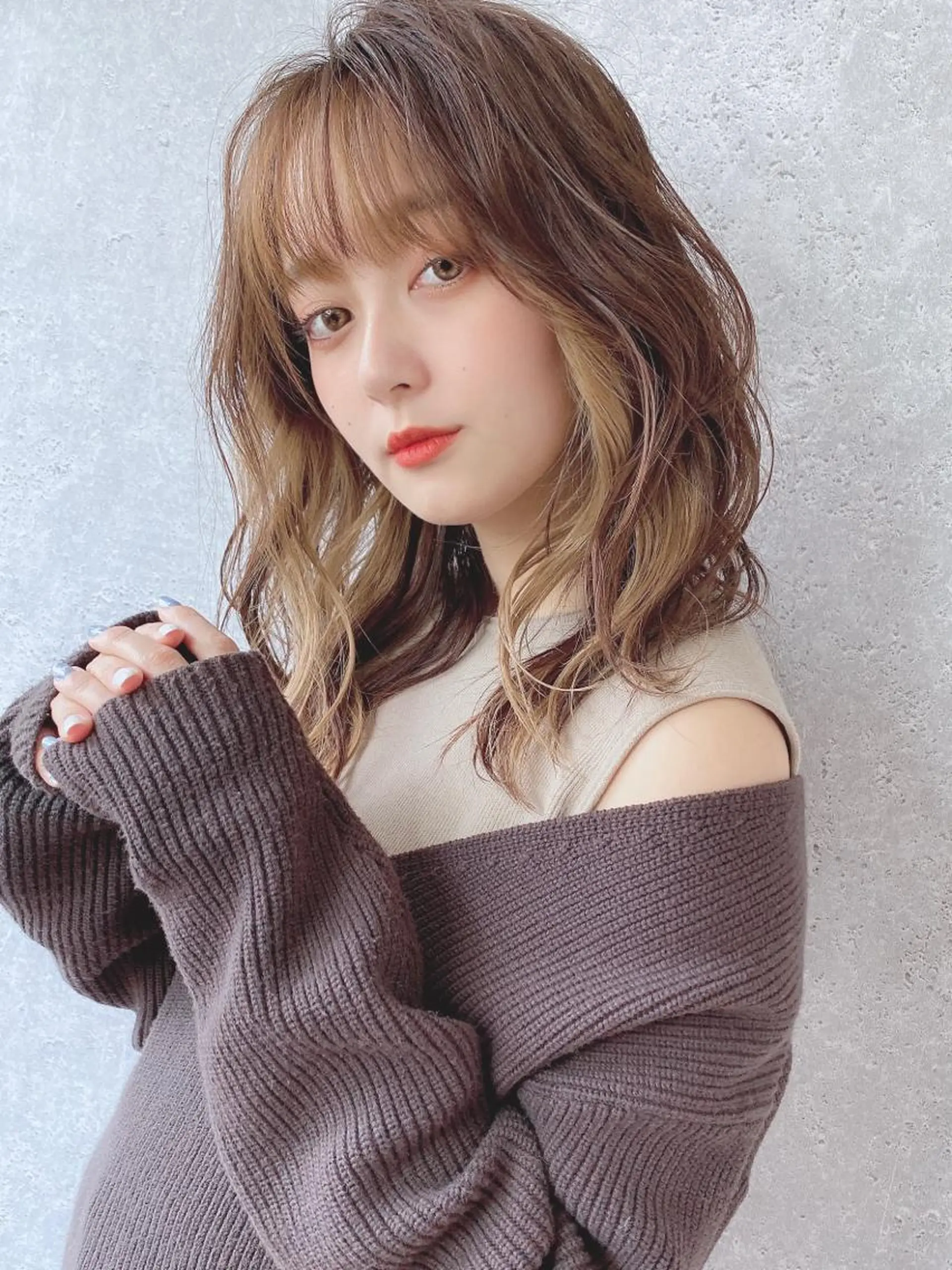 ロング カラー ベージュカラー ブリーチ ダブルカラー グレージュ ミルクティーベージュ times salon栄所属・髪質改善美容師 個室サロン白金厚哉のヘアスタイル