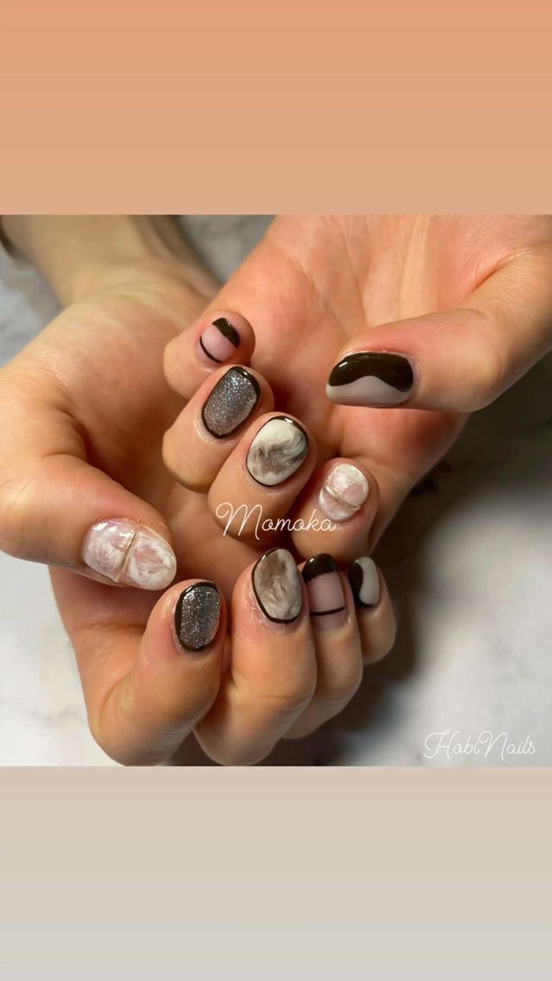 ネイル momoka_nails所属・Momo nailsalonのネイルデザイン