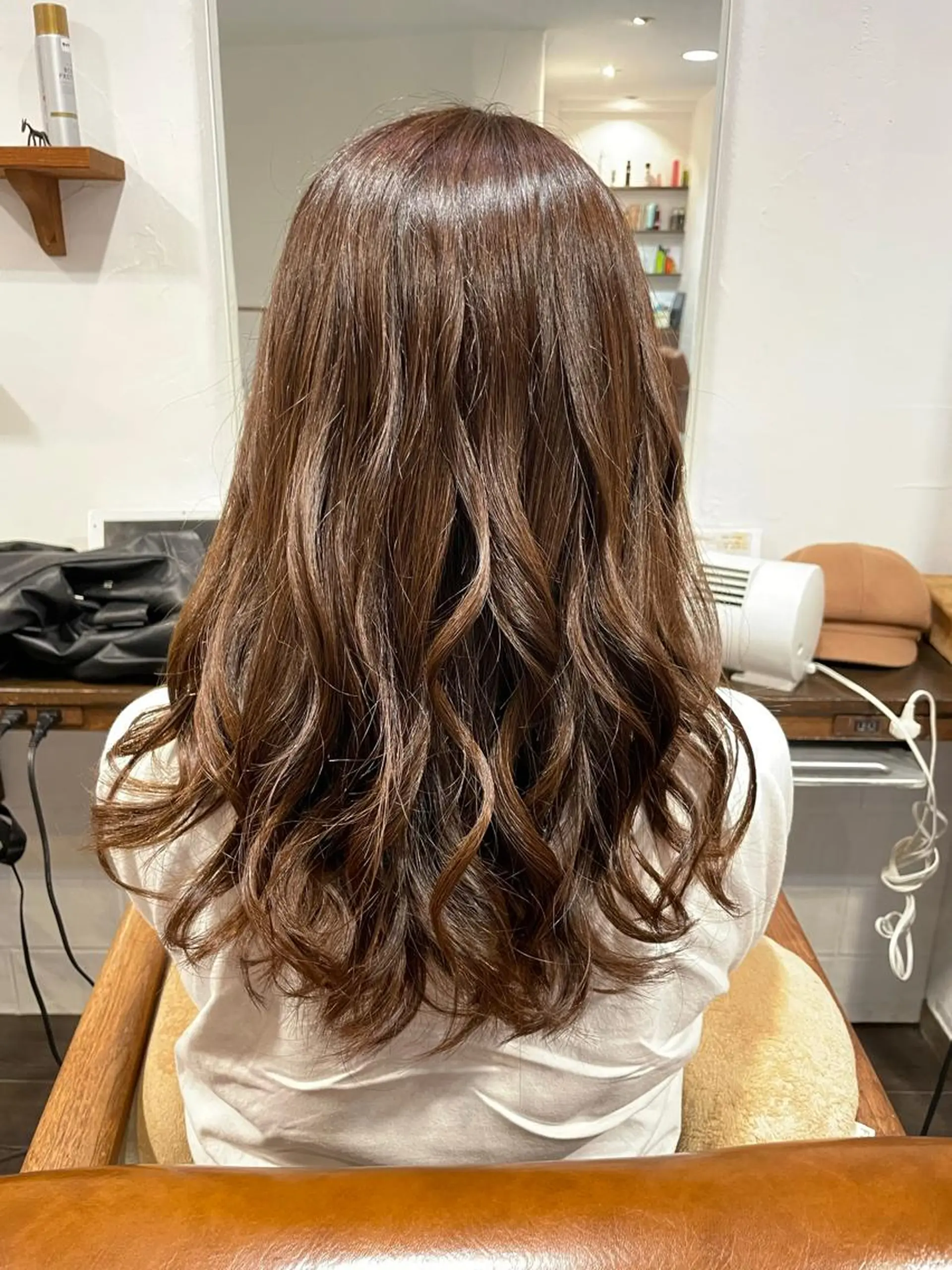 ロング カラー CRESCENDO 本杉春菜のヘアスタイル