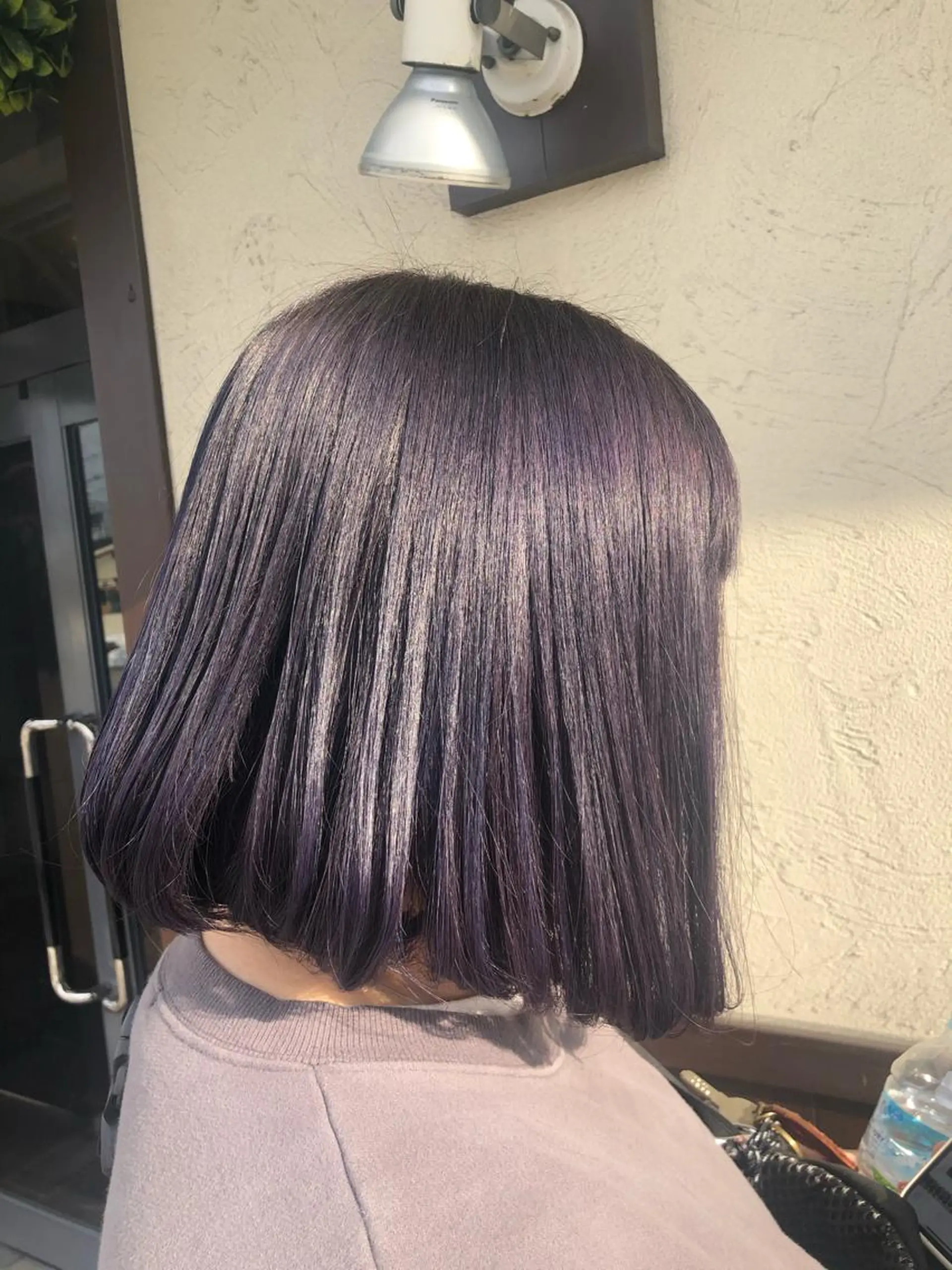ミディアム カラー バイオレットカラー 山本 琴乃🦭のヘアスタイル