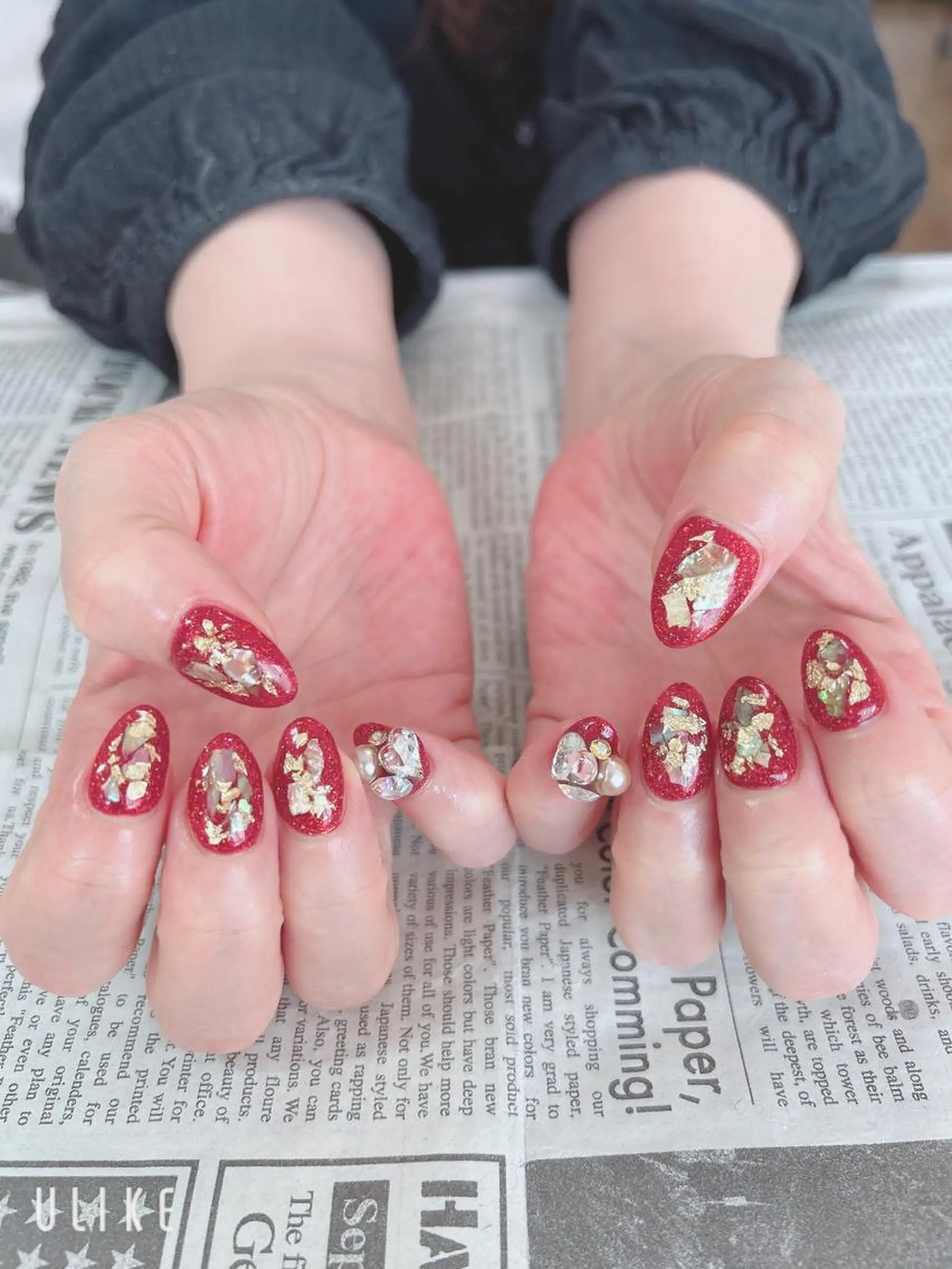 ネイル ハンドネイル ハンドケア 森山 舞のネイルデザイン