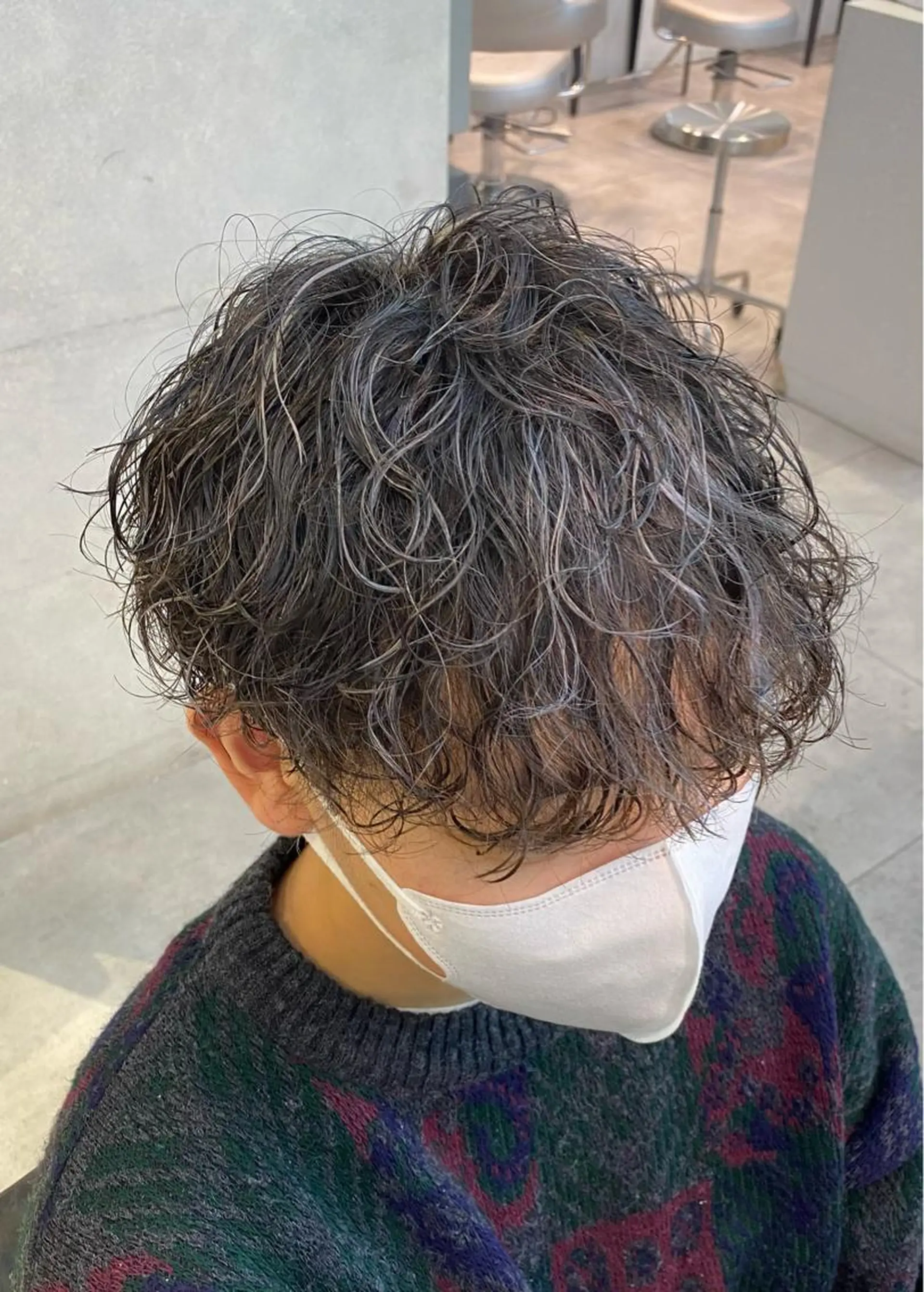 カラー パーマ メンズ 新宿【メンズパーマ】 塩澤太一のヘアスタイル