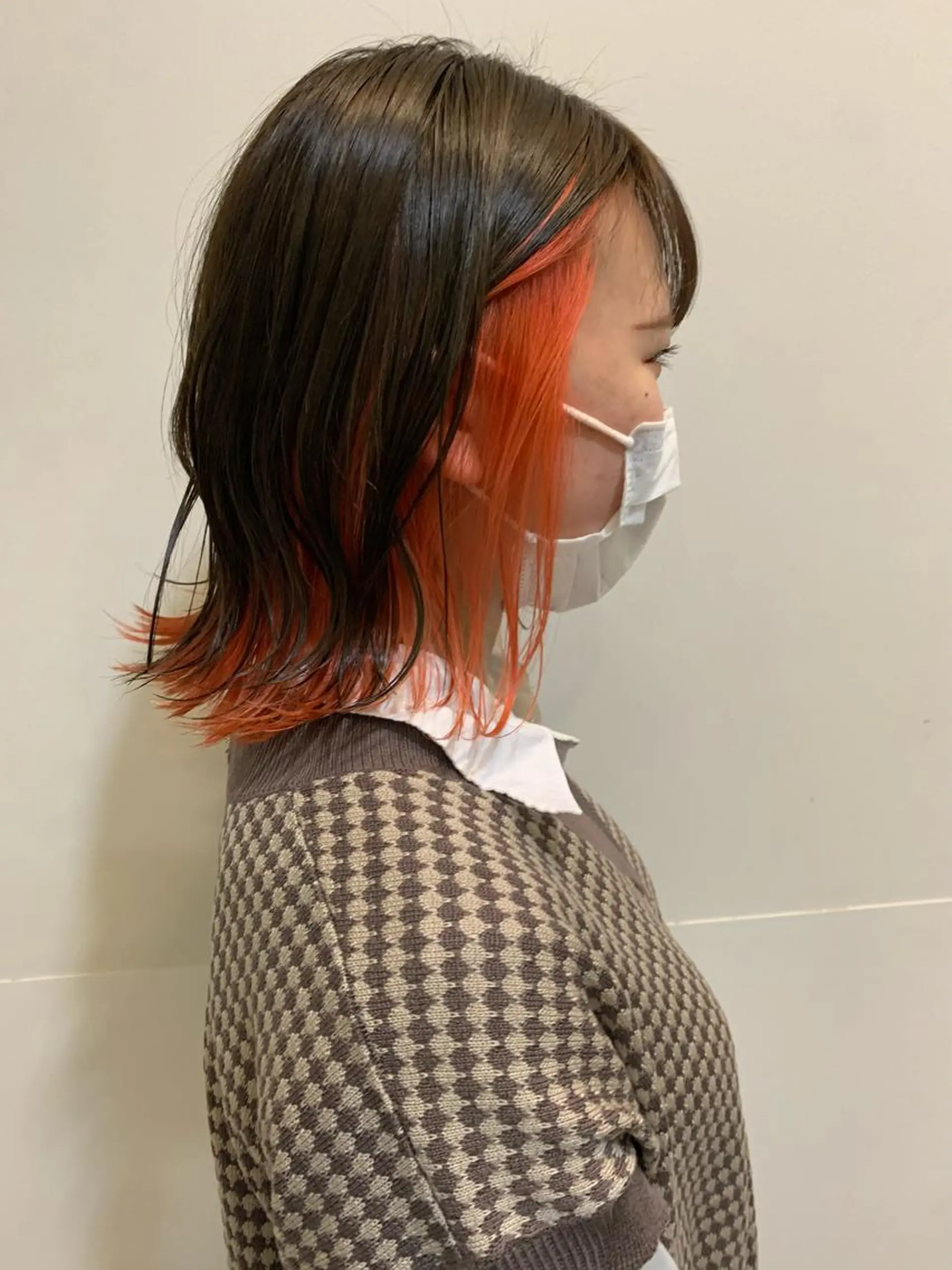 カラー ✄折橋 彩花🐶🍑のヘアスタイル