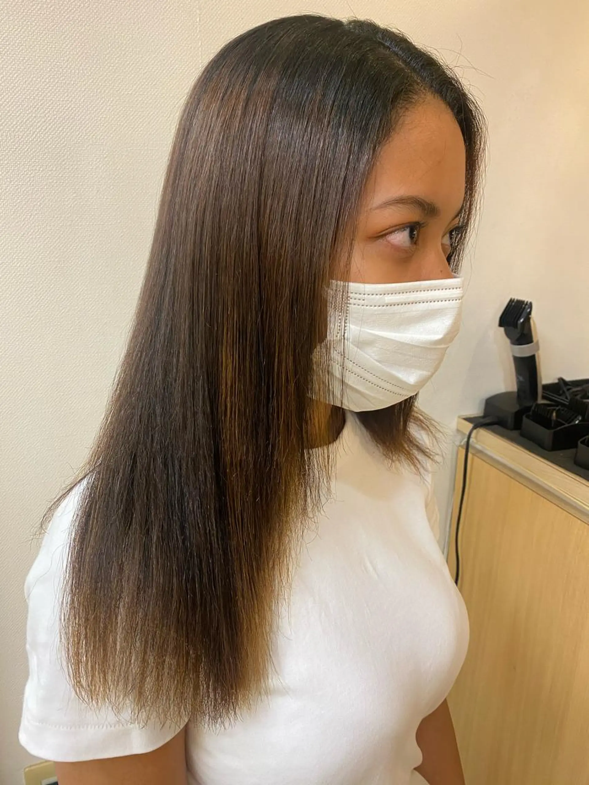ロング 宇賀 芹加のヘアスタイル