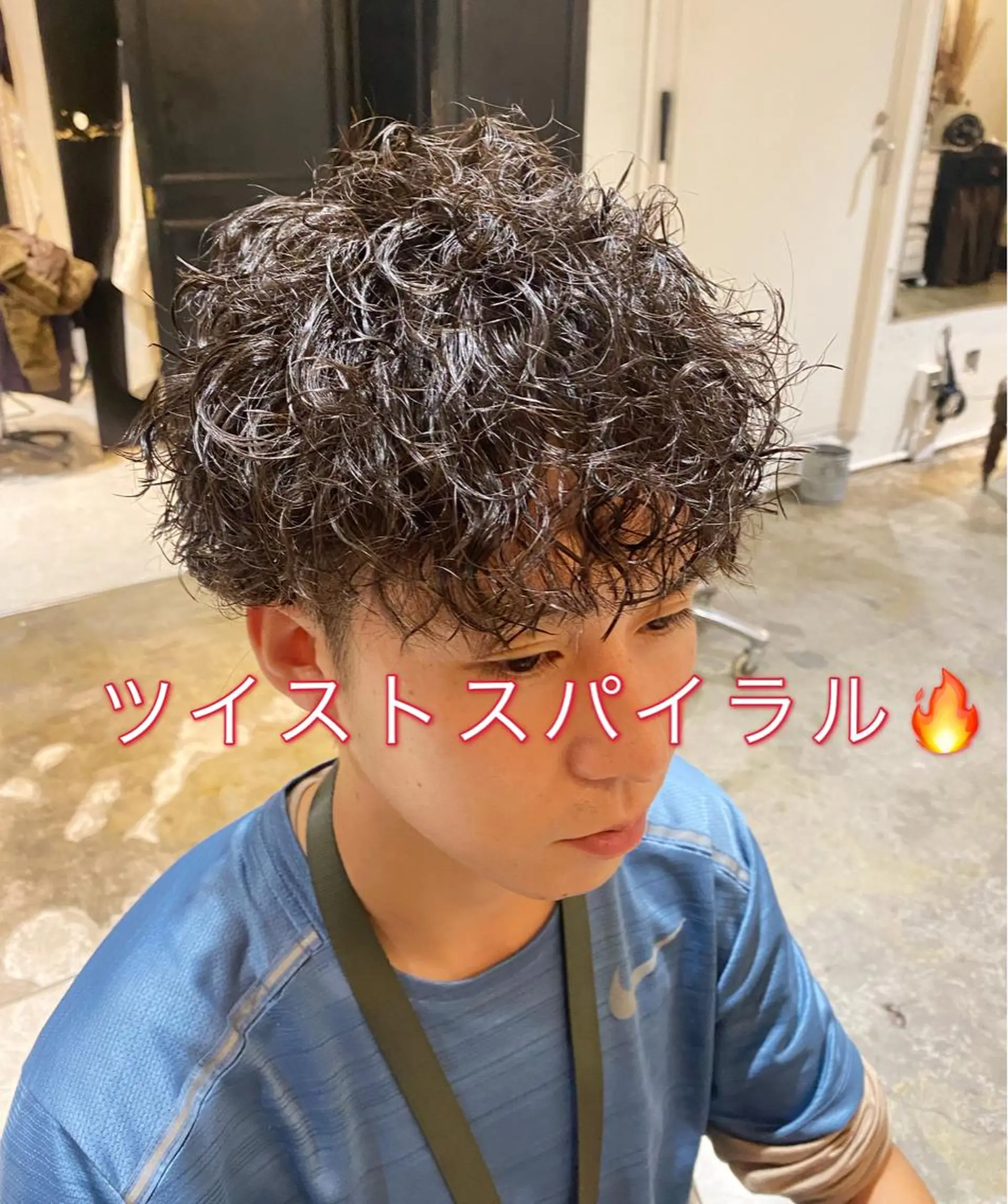 ショート メンズ カット ヘアカラー パーマ バレイヤージュ職人 🔥代表YU-SHIのヘアスタイル