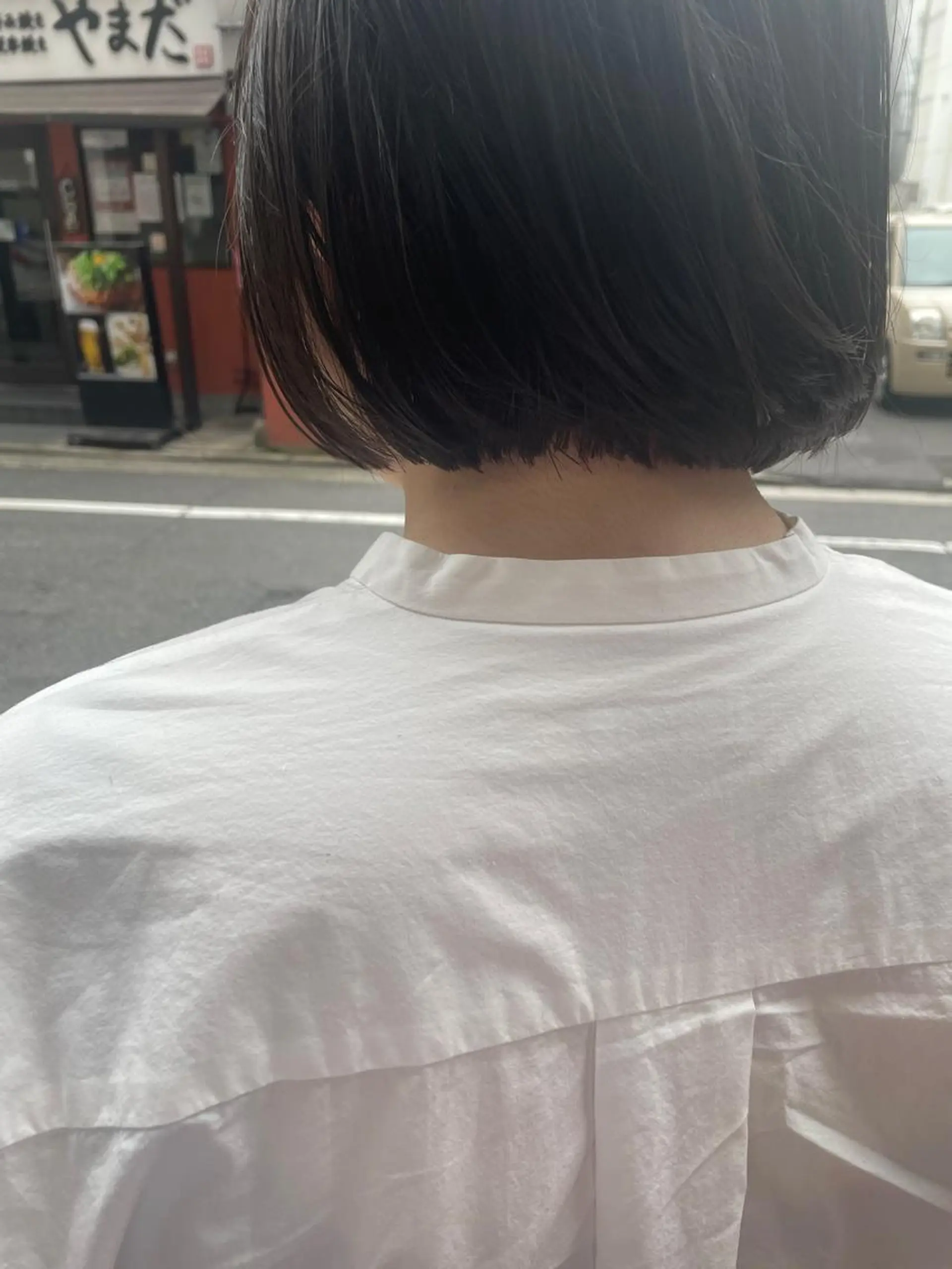 ショート ボブ カット さの あやねのヘアスタイル
