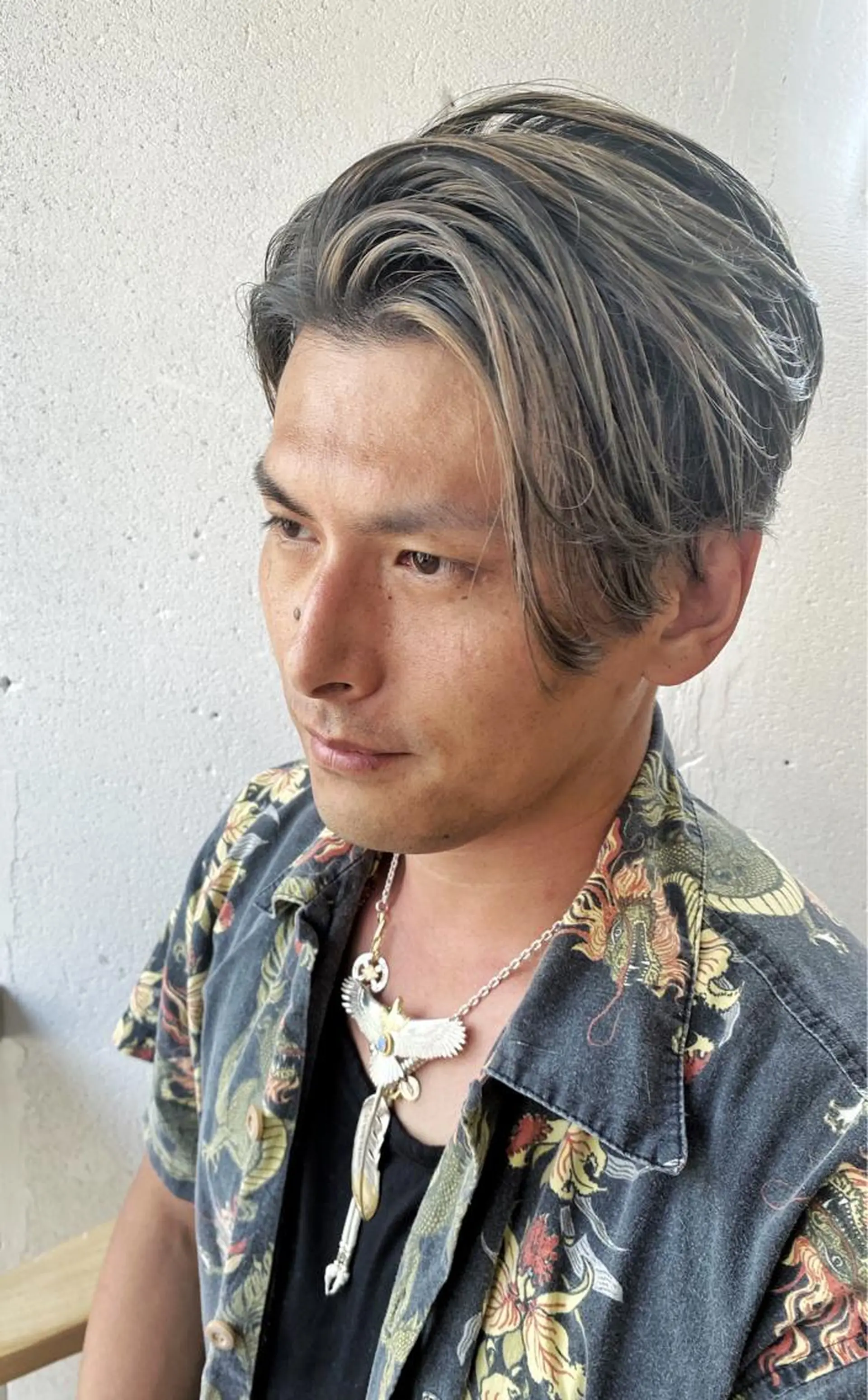 ショート カラー メンズ メンズバレイヤージュ バレイヤージュ レイヤーカット ヘアカラー 🤎NICHE 🤎 🌈坂口拓斗🌈のヘアスタイル