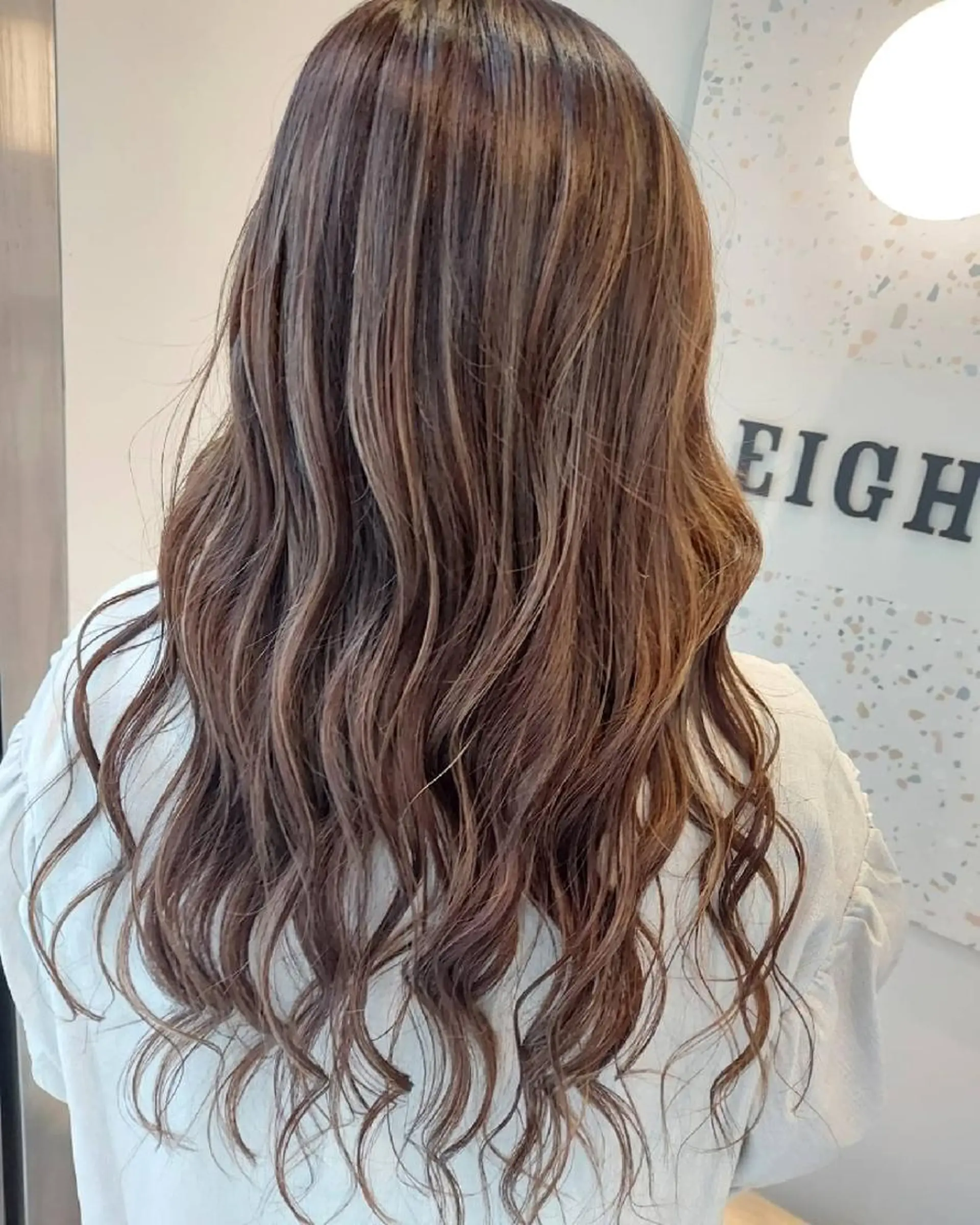 ロング カラー ハイライトカラー ハイライト ブリーチ・ハイトーン 特化🎉内山のヘアスタイル