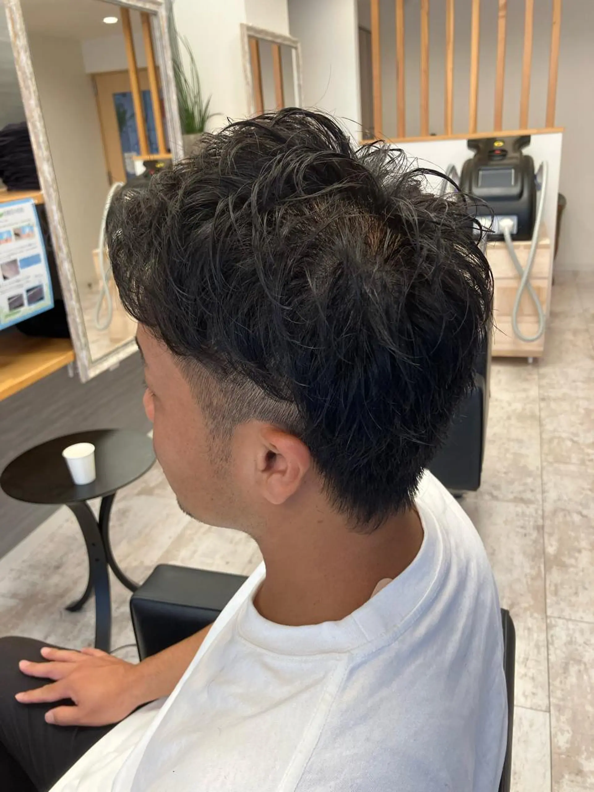 パーマ メンズ カット パーマ メンズ特化/パーマ/ フェードWATARUのヘアスタイル