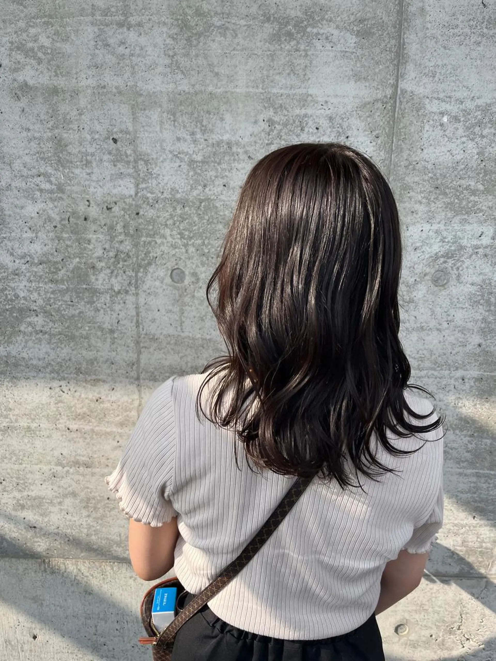 セミロング alu yuinaのヘアスタイル