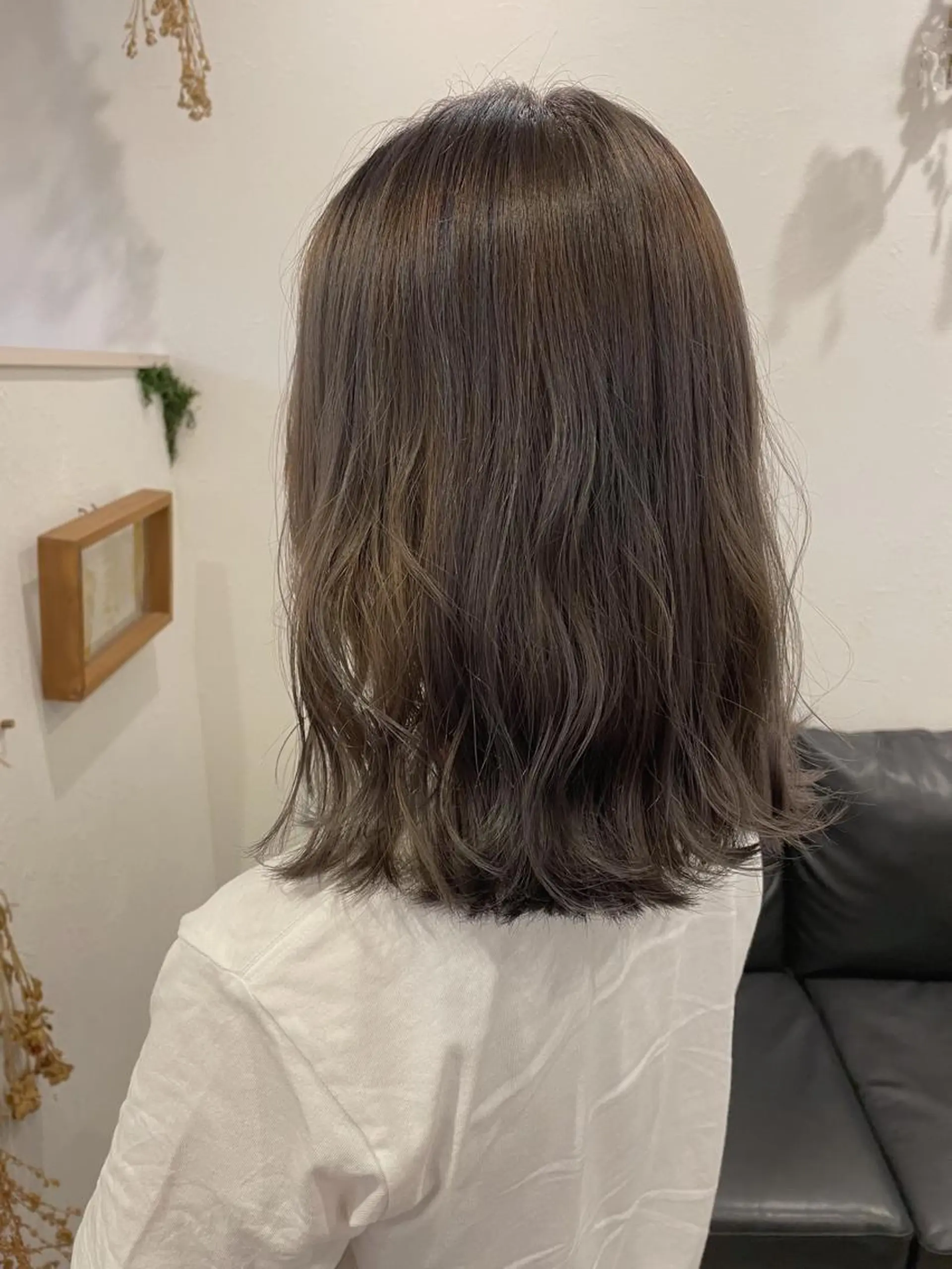 ミディアム カラー ブリーチ 透明感カラー グレージュ ヘアカラー m ā l o.🌷 サカモトマイコのヘアスタイル