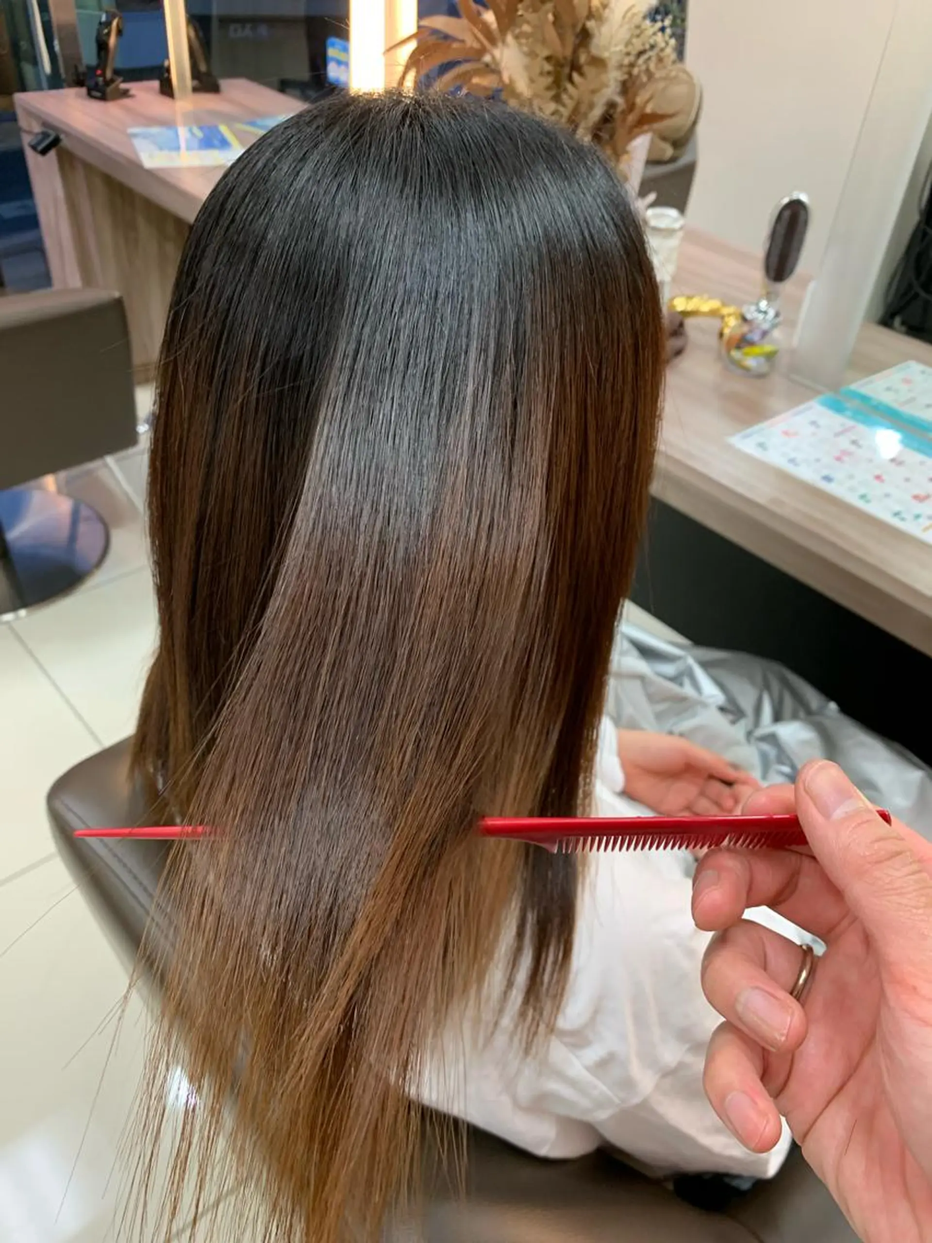 ロング トリートメント フェザー/ニュアンス パーマ/ryutoのヘアスタイル