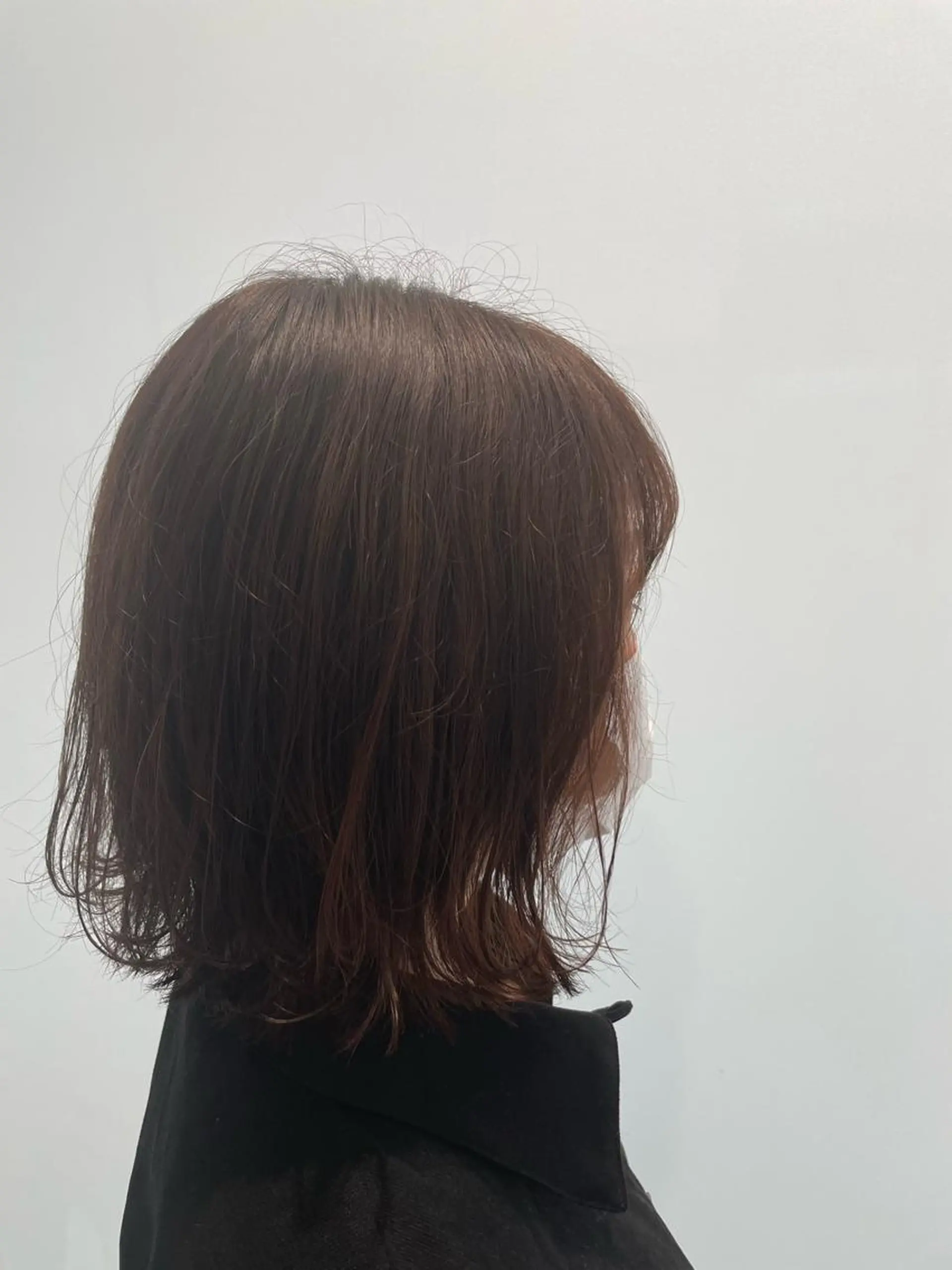 ミディアム 外ハネヘア 山本瑞己 （ヤマモトミズキ）のヘアスタイル