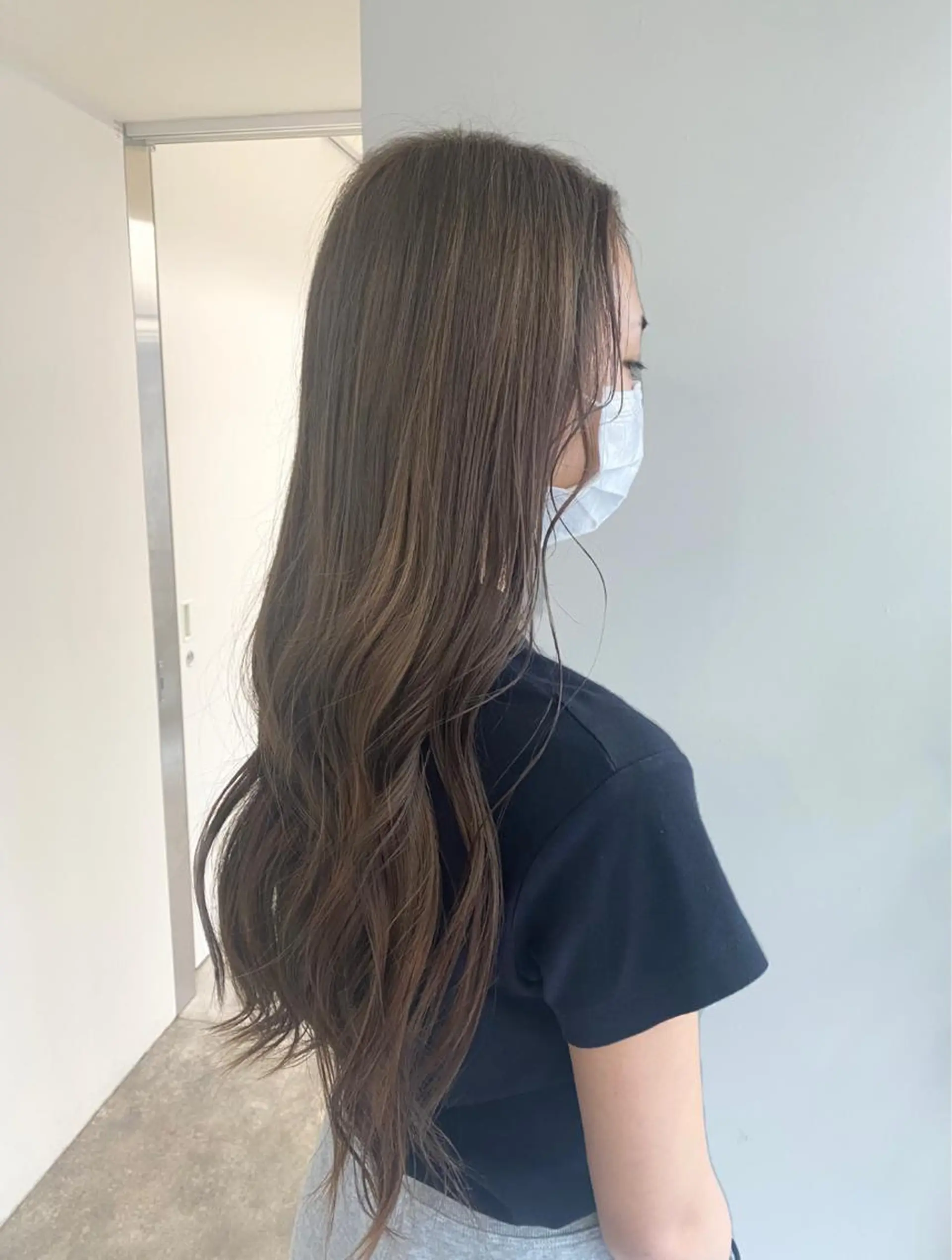 ロング カラー ヘアアレンジ ブリーチ ヘアカラー ボブ /ニュアンス/ satomi🧸💖のヘアスタイル