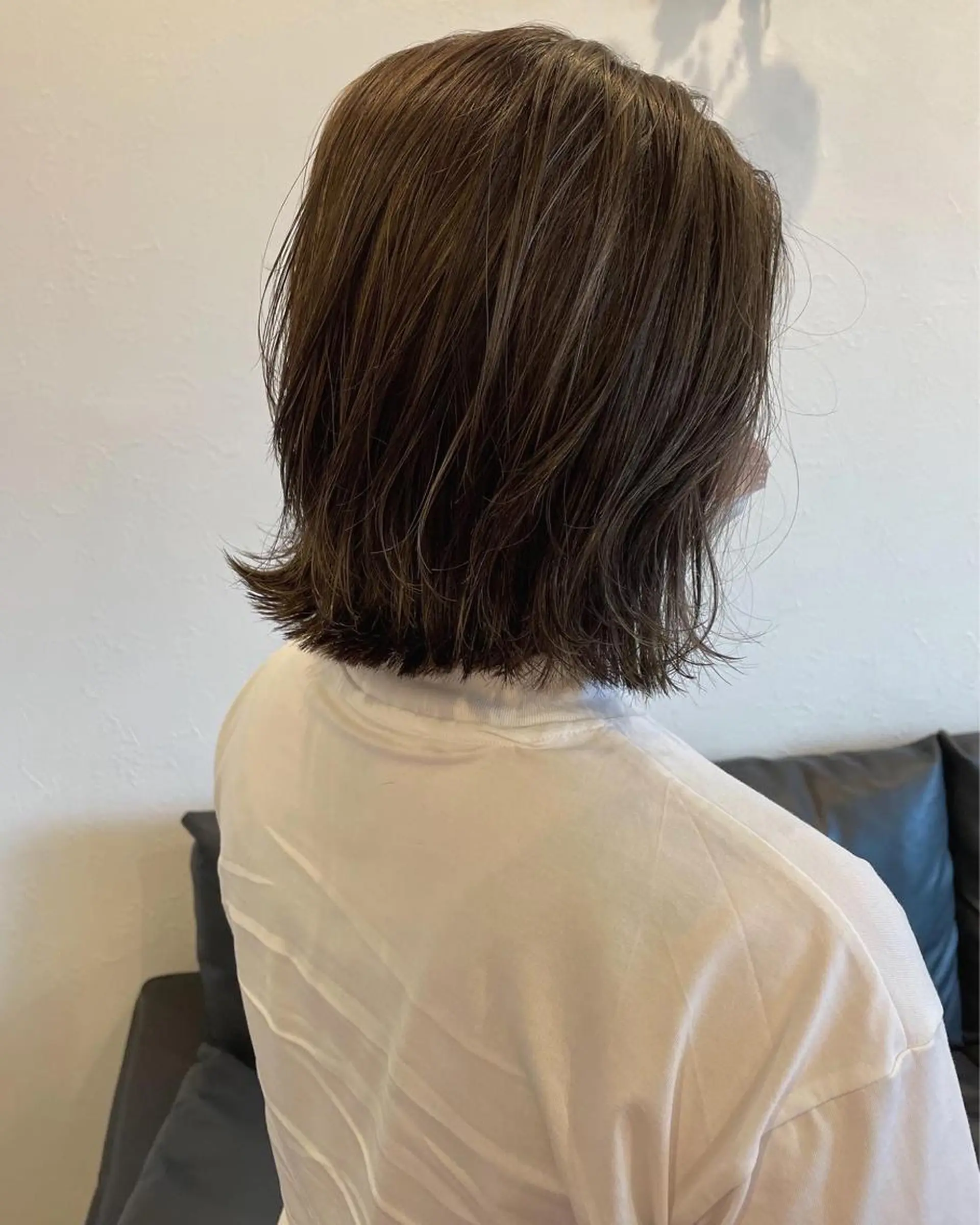 ミディアム カラー アッシュ アッシュグレー アッシュグレージュ グレージュ ハイライトカラー ヘアカラー m ā l o.🌷 サカモトマイコのヘアスタイル