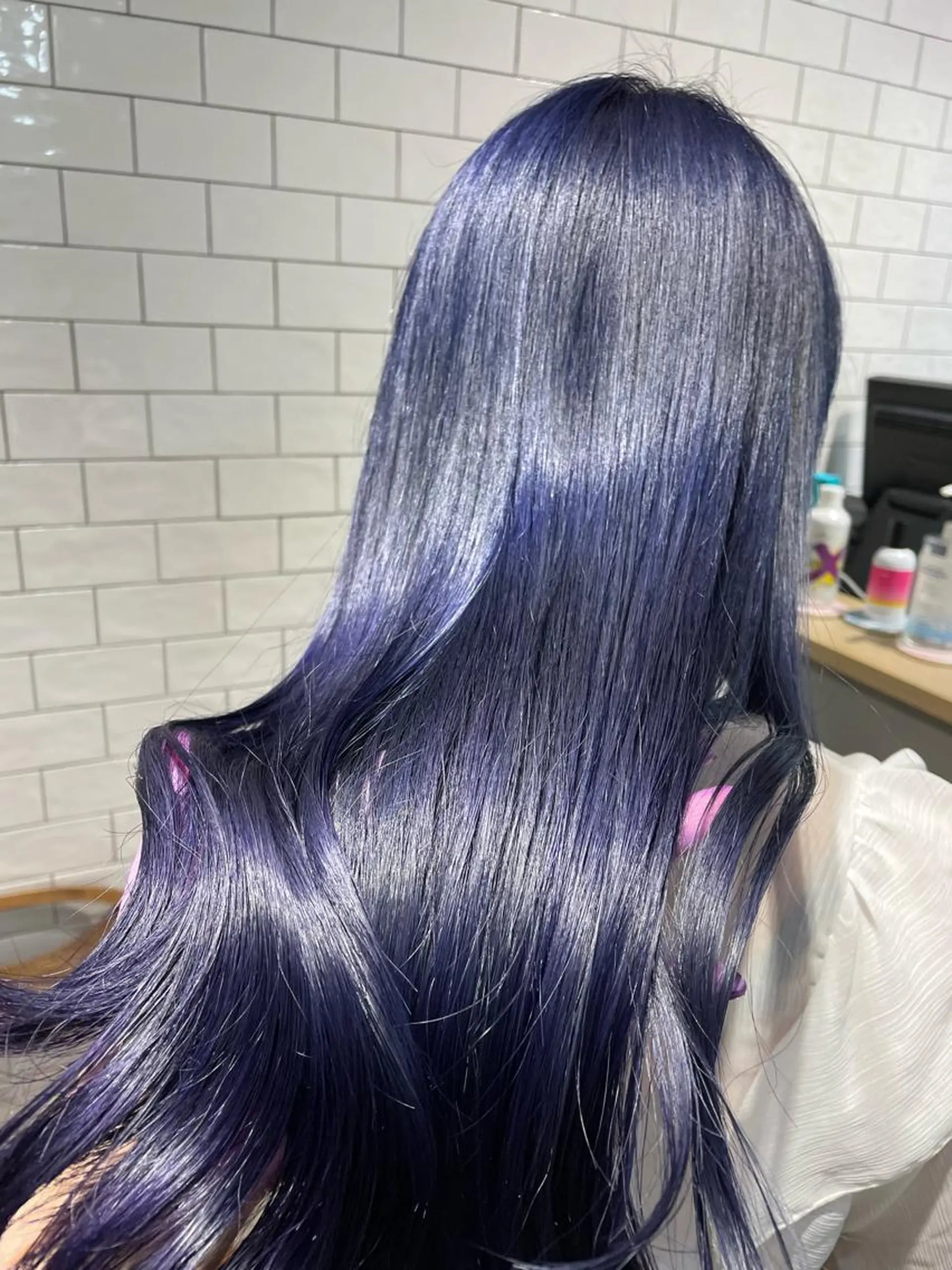 ロング カラー もり まりものヘアスタイル