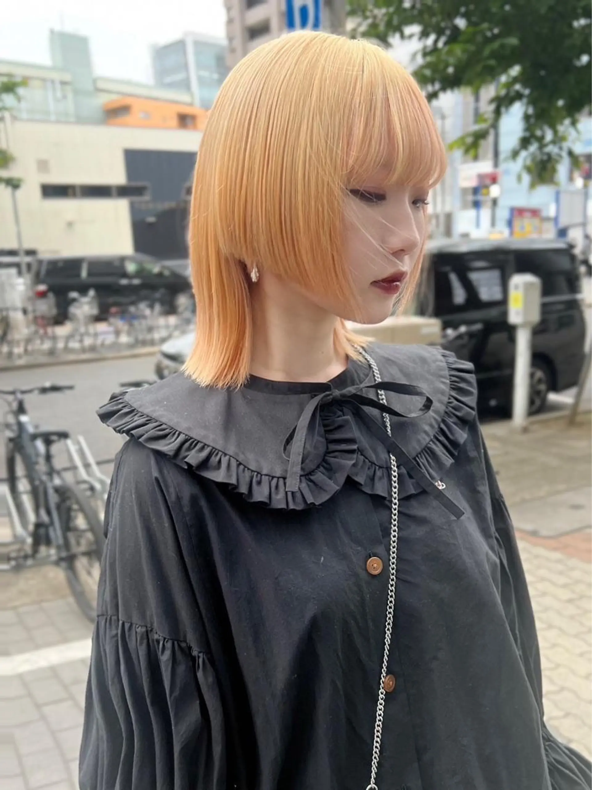 カラー joh/メンズ/ ブリーチ/矢場町のヘアスタイル