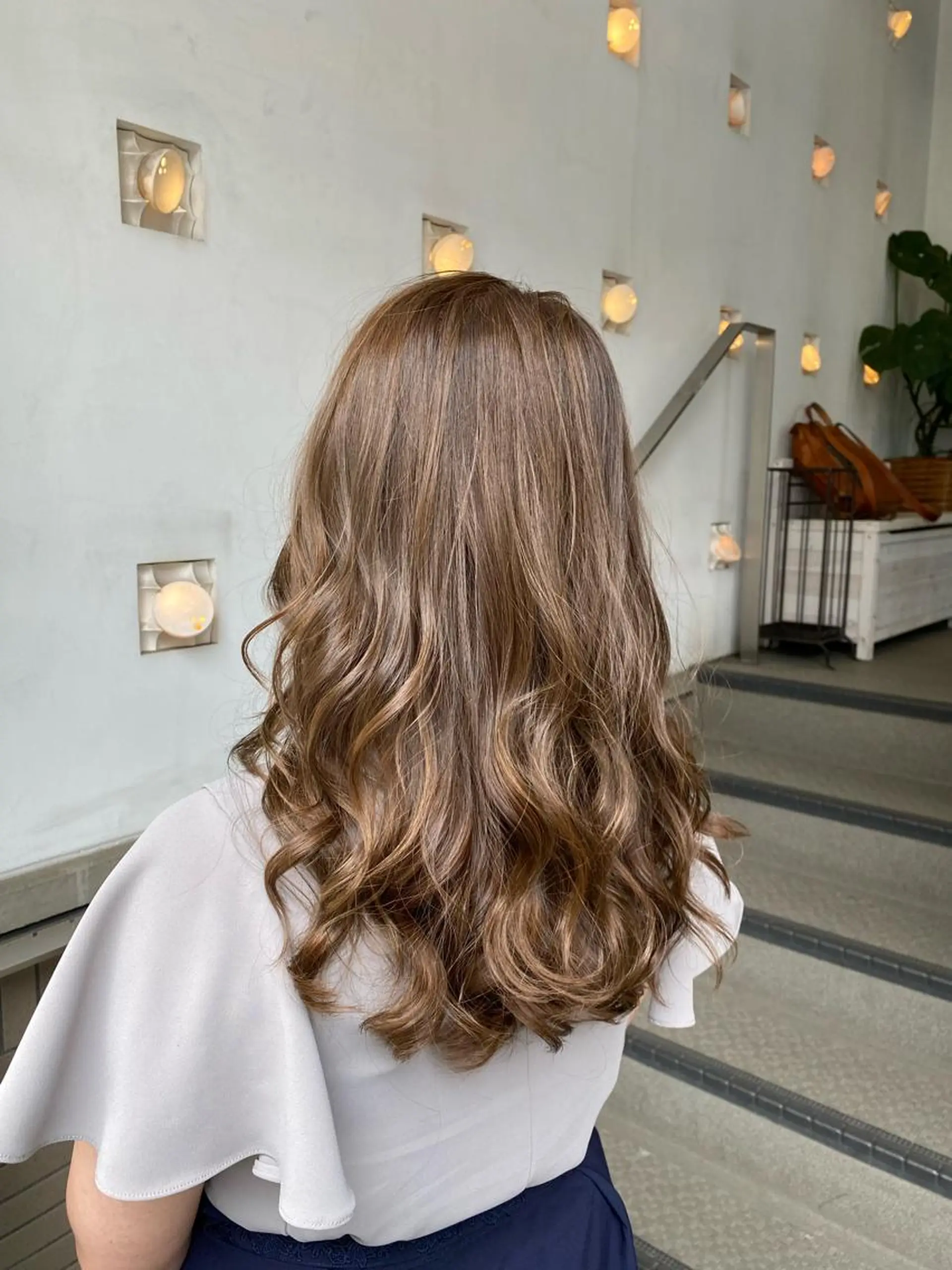 ロング カラー ブリーチ 透明感カラー ブリーチなしカラー カット ヘアカラー トリートメント 統括マネージャー/ 髪のドクター/前原悟のヘアスタイル