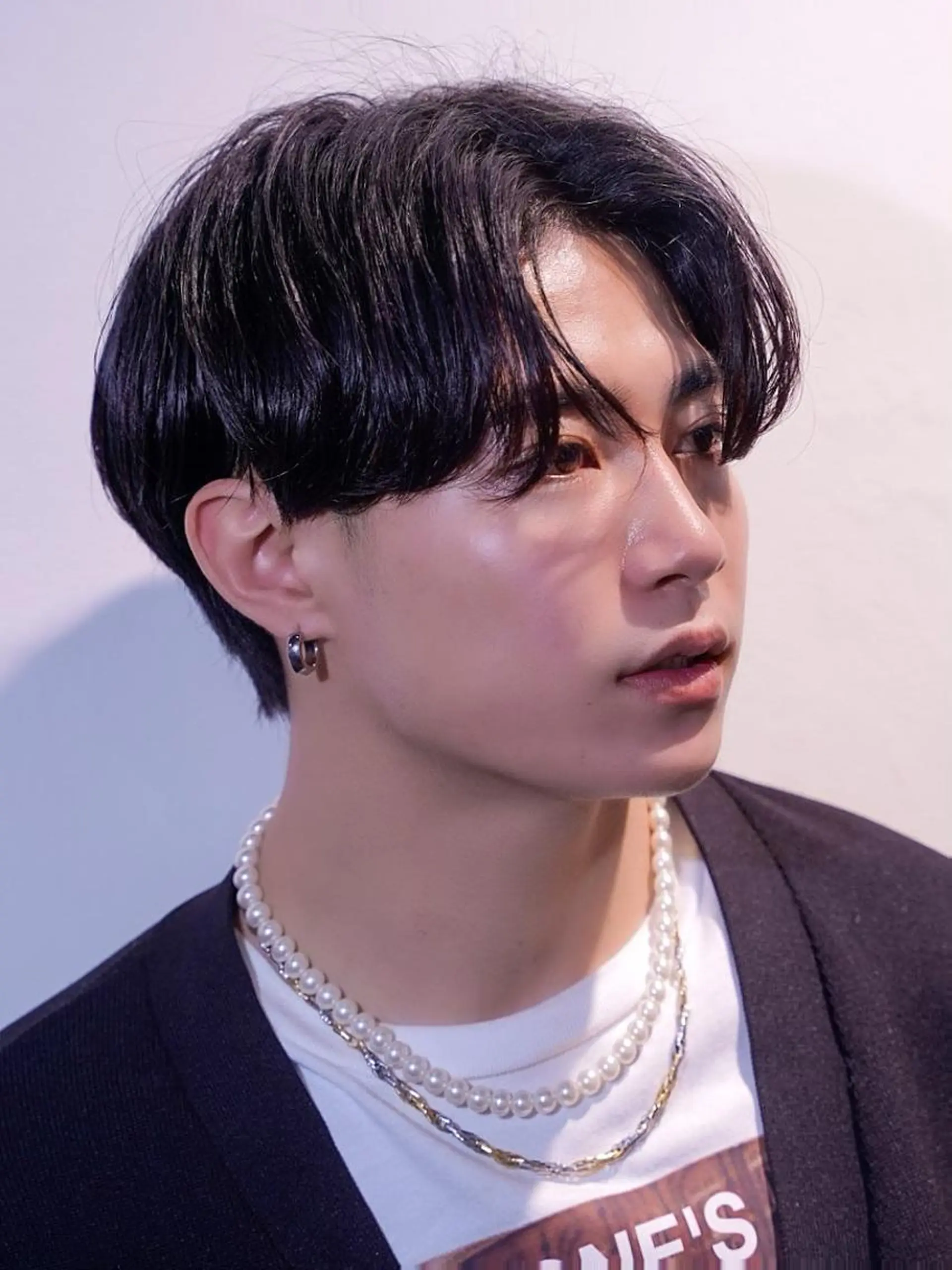 ミディアム メンズ センターパート カット 新宿メンズNo.1 代表:中野拓也のヘアスタイル