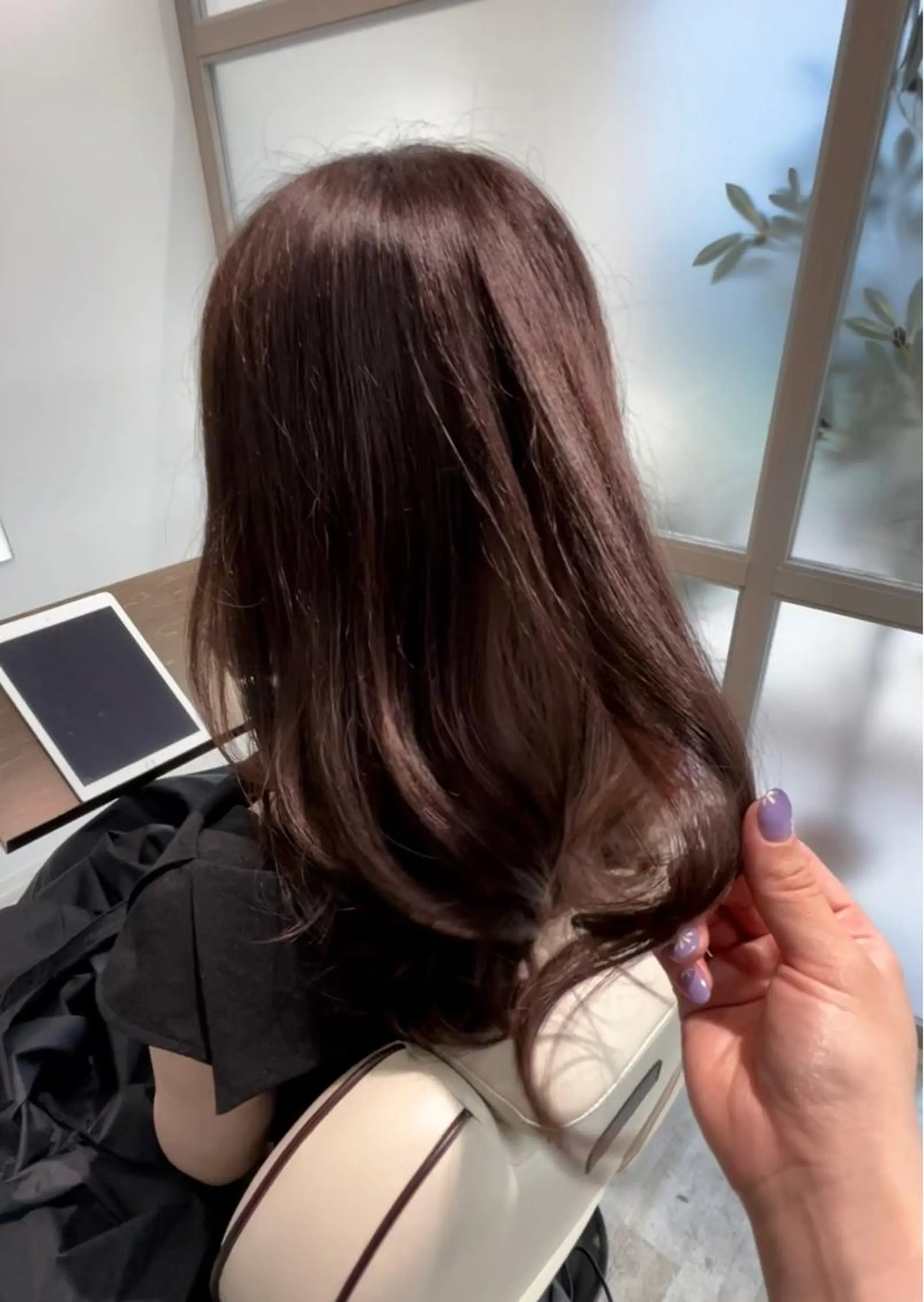 セミロング カラー カット ヘアカラー トリートメント 🫧MITO カイレアサロン🫧のヘアスタイル