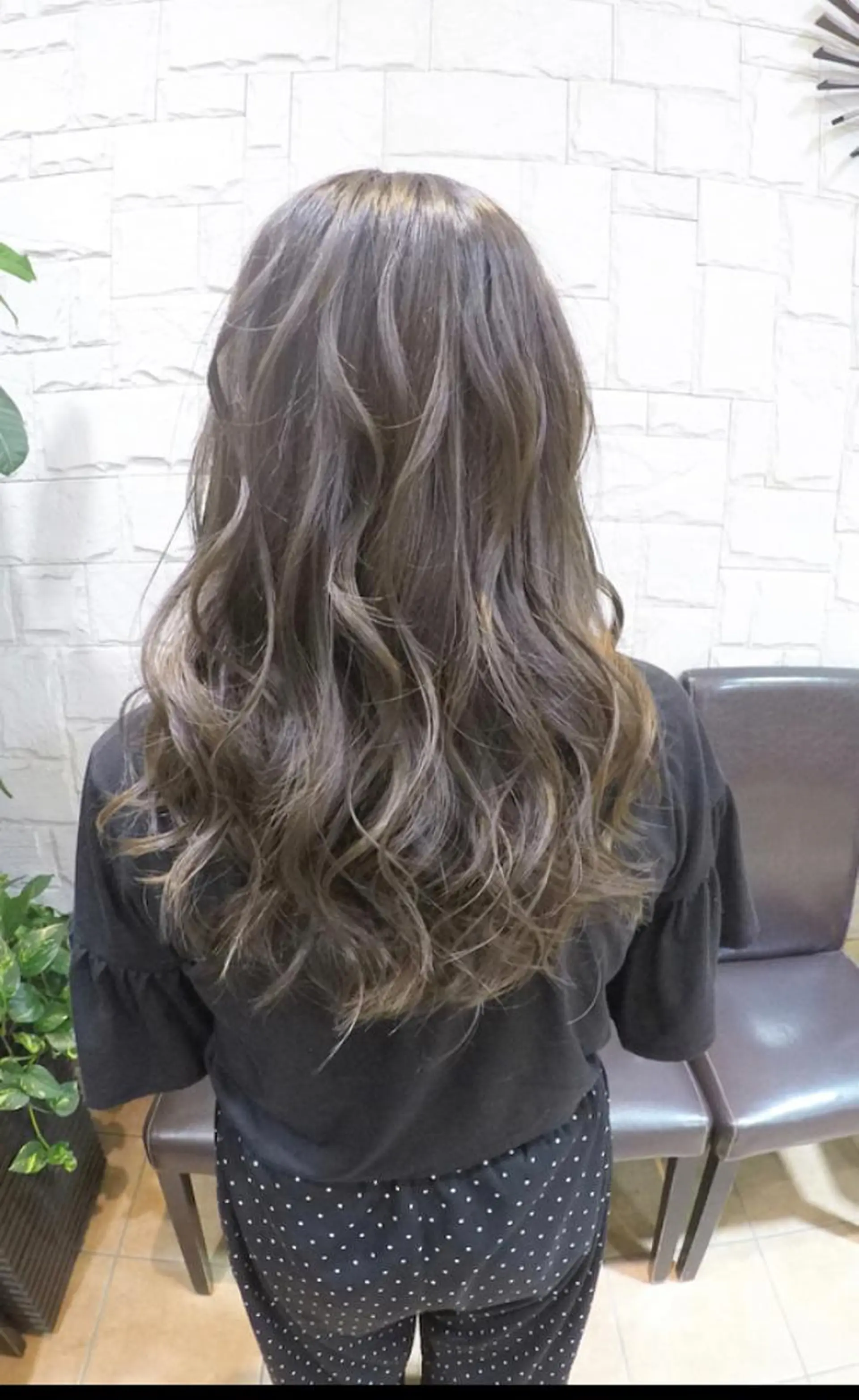 セミロング カラー 透明感カラー 髪質改善 艶髪🔵ﾌｾﾅｵﾔのヘアスタイル