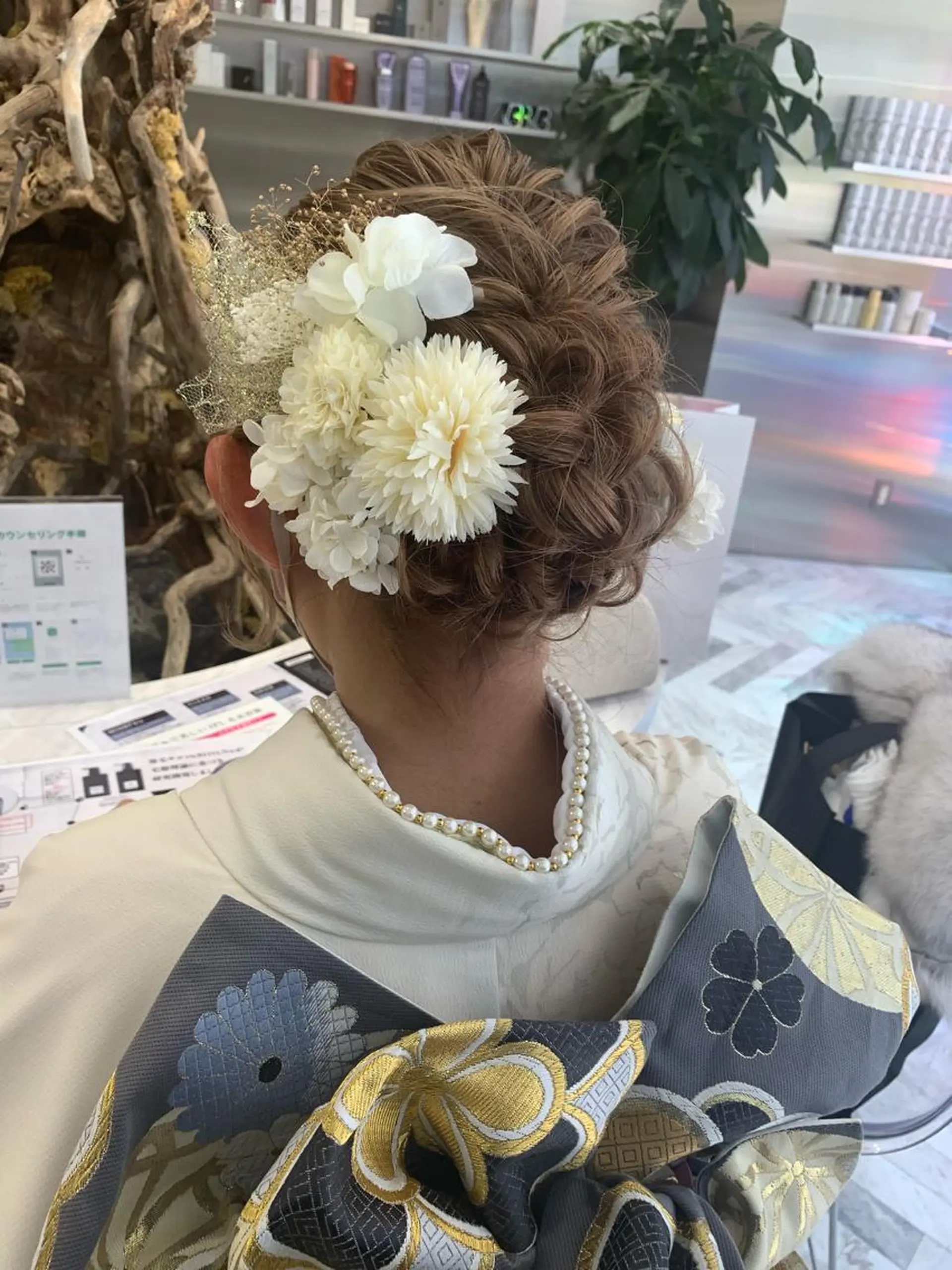 ミディアム ヘアアレンジ 平野 優奈のヘアスタイル