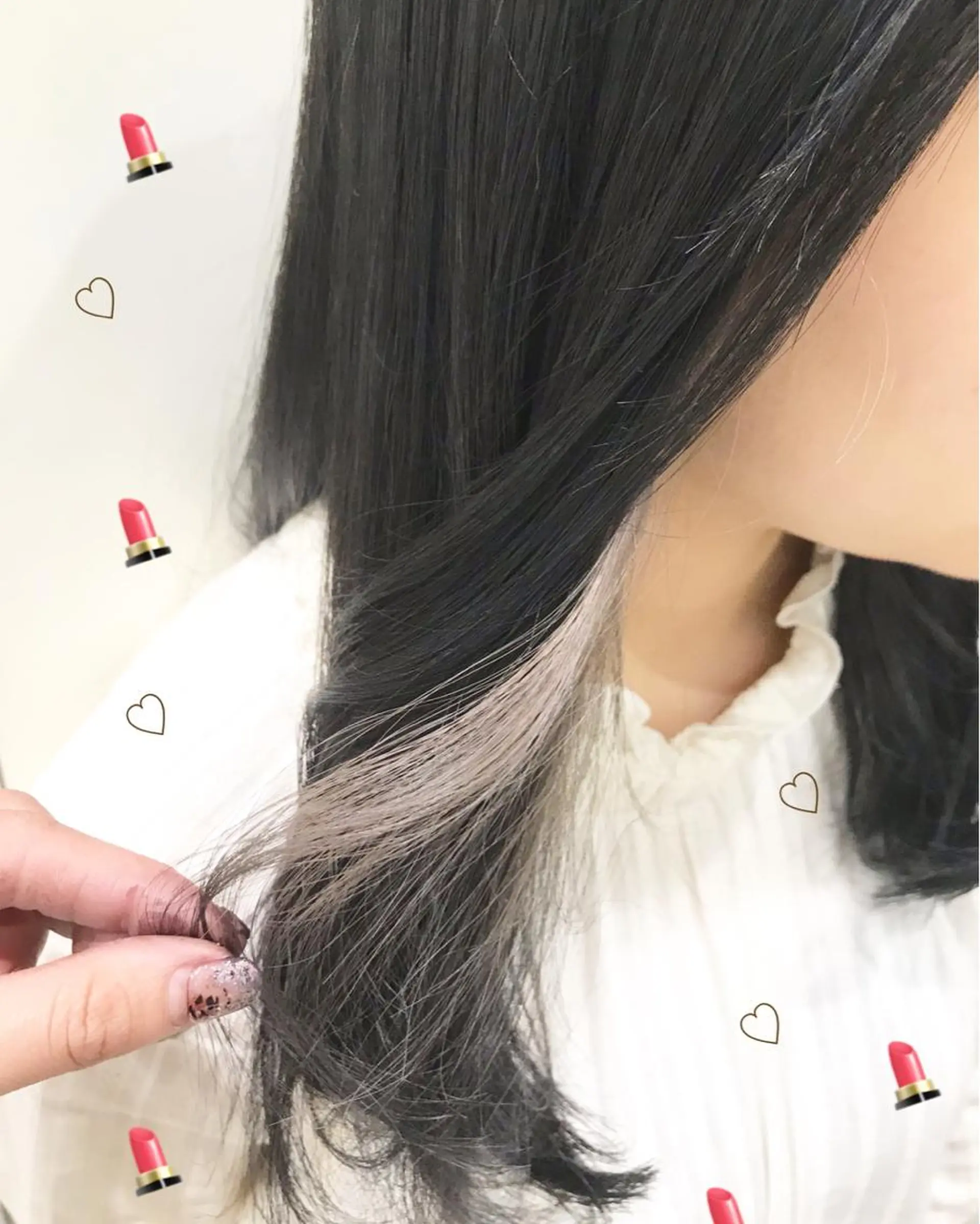 ミディアム カラー 新宿駅近♡個室 ♡関口三都季🌜のヘアスタイル