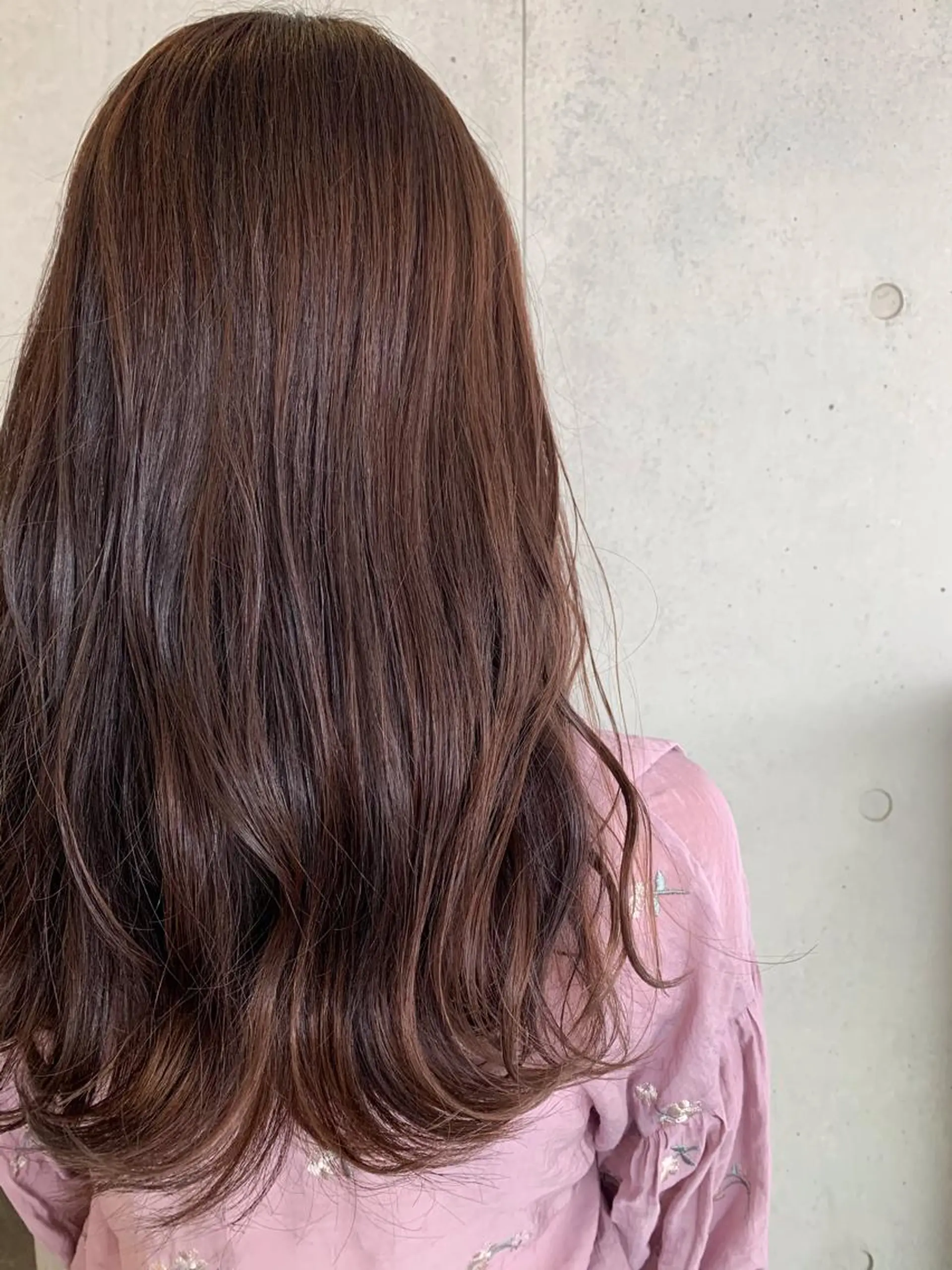 ロング カラー アディクシーカラー 透明感カラー 髪質改善/縮毛矯正 ツヤ髪🩷さつきのヘアスタイル