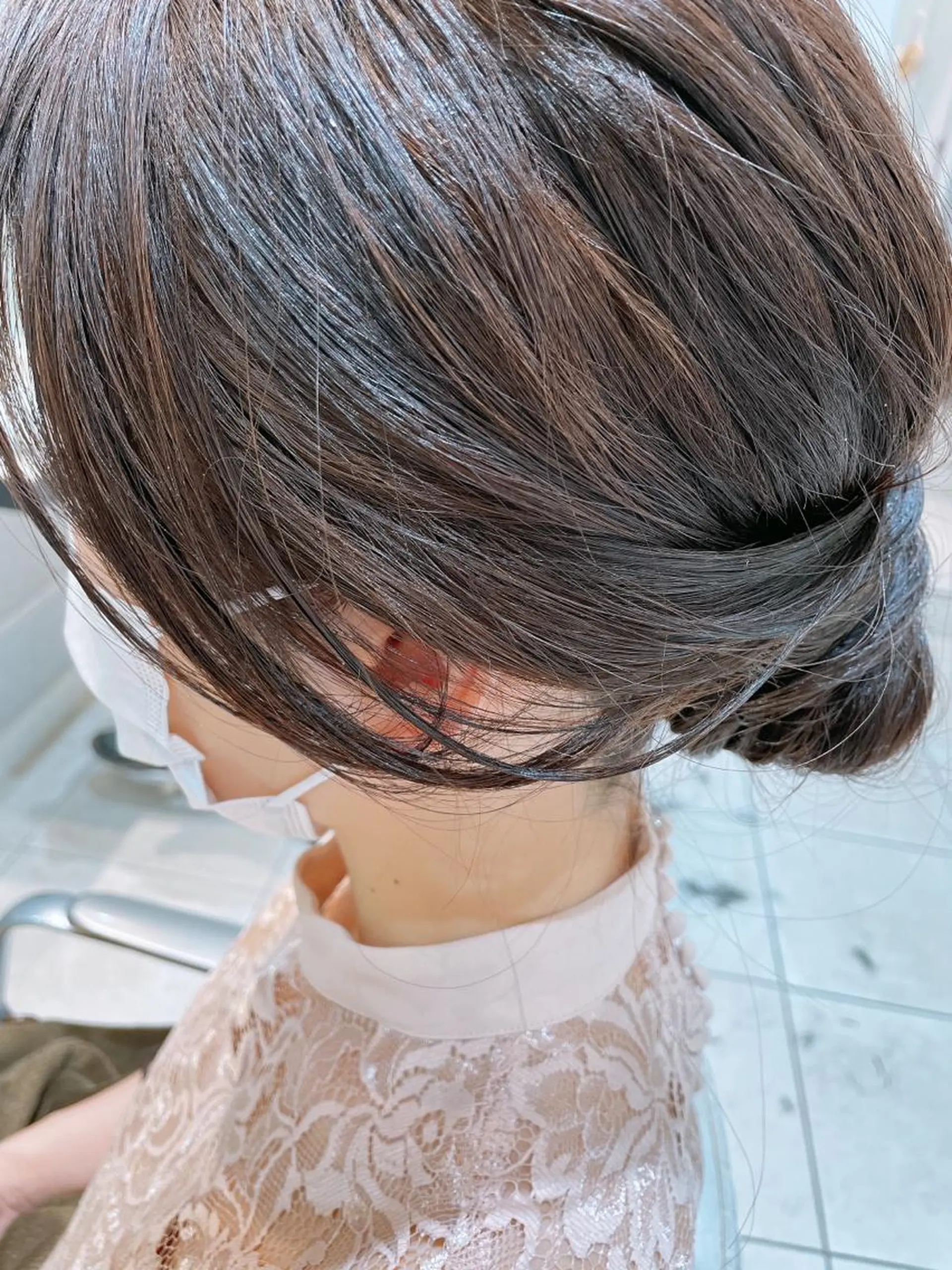 ヘアアレンジ ヘアセット 🦖鶴岡香純🦖 5/1から復帰しますのヘアスタイル