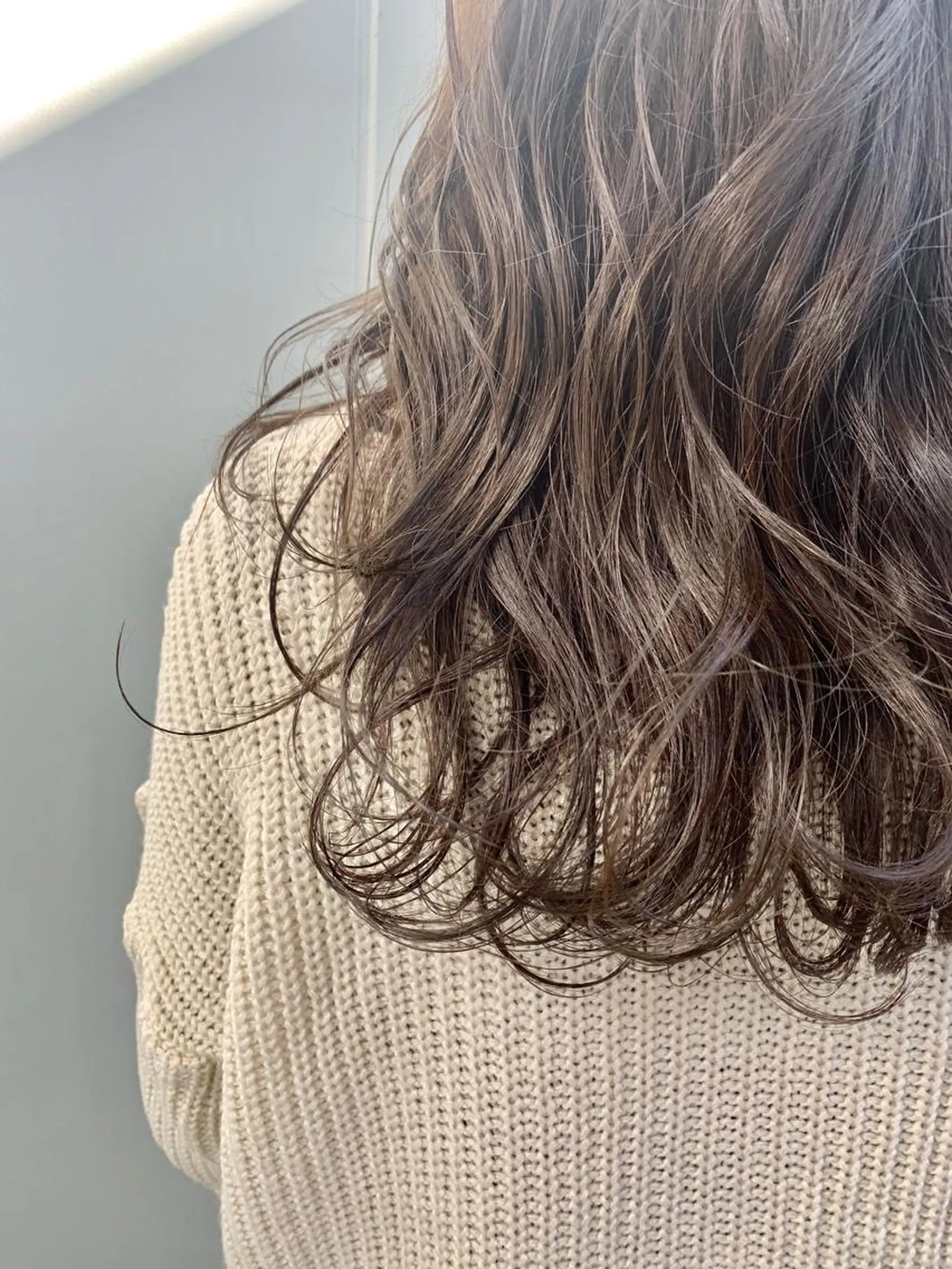 セミロング カラー カット ヘアカラー トリートメント 明治神宮前 NANAMIのヘアスタイル