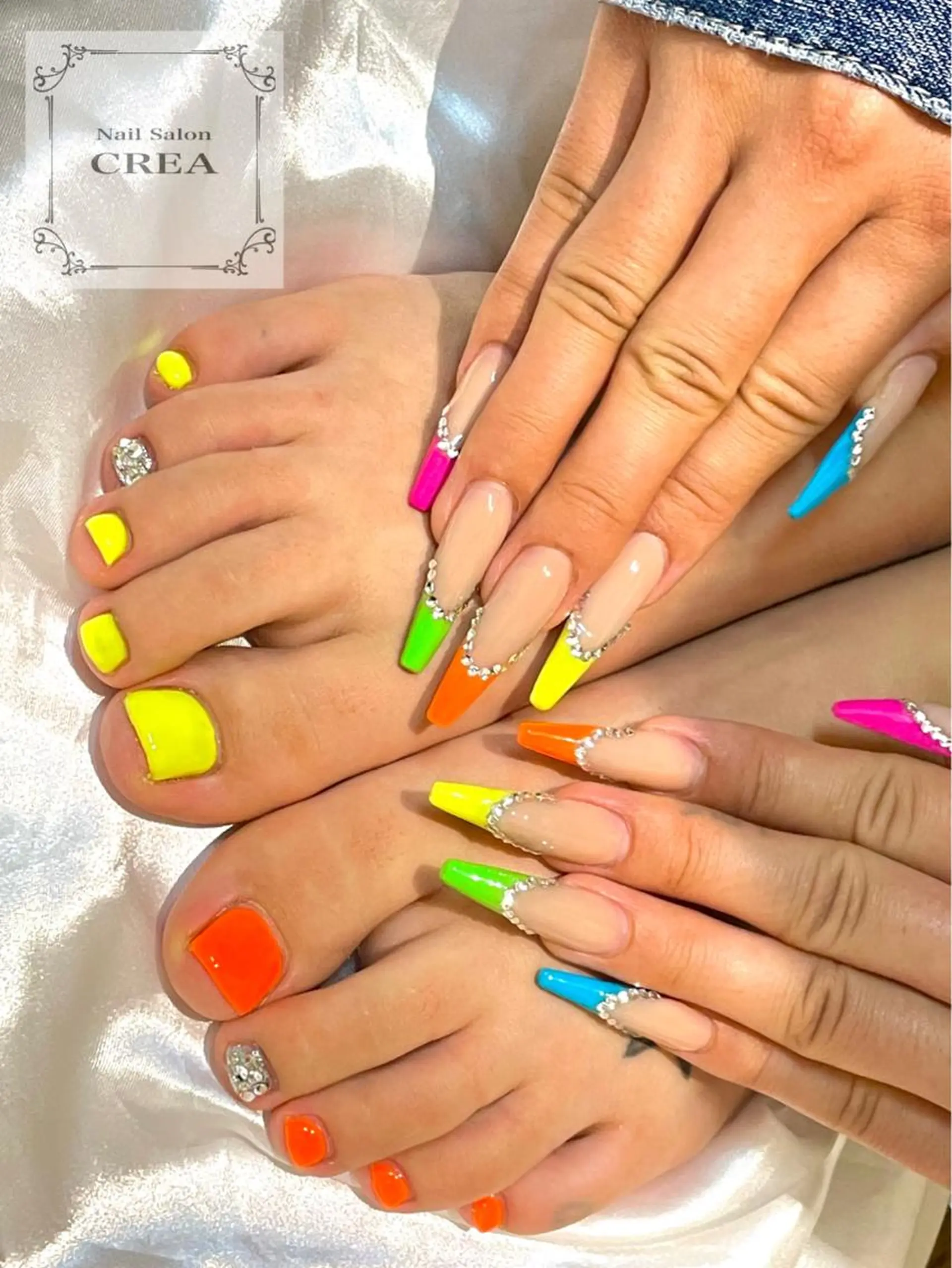 ネイル フットネイル ハンドネイル NailSalon CREAのネイルデザイン