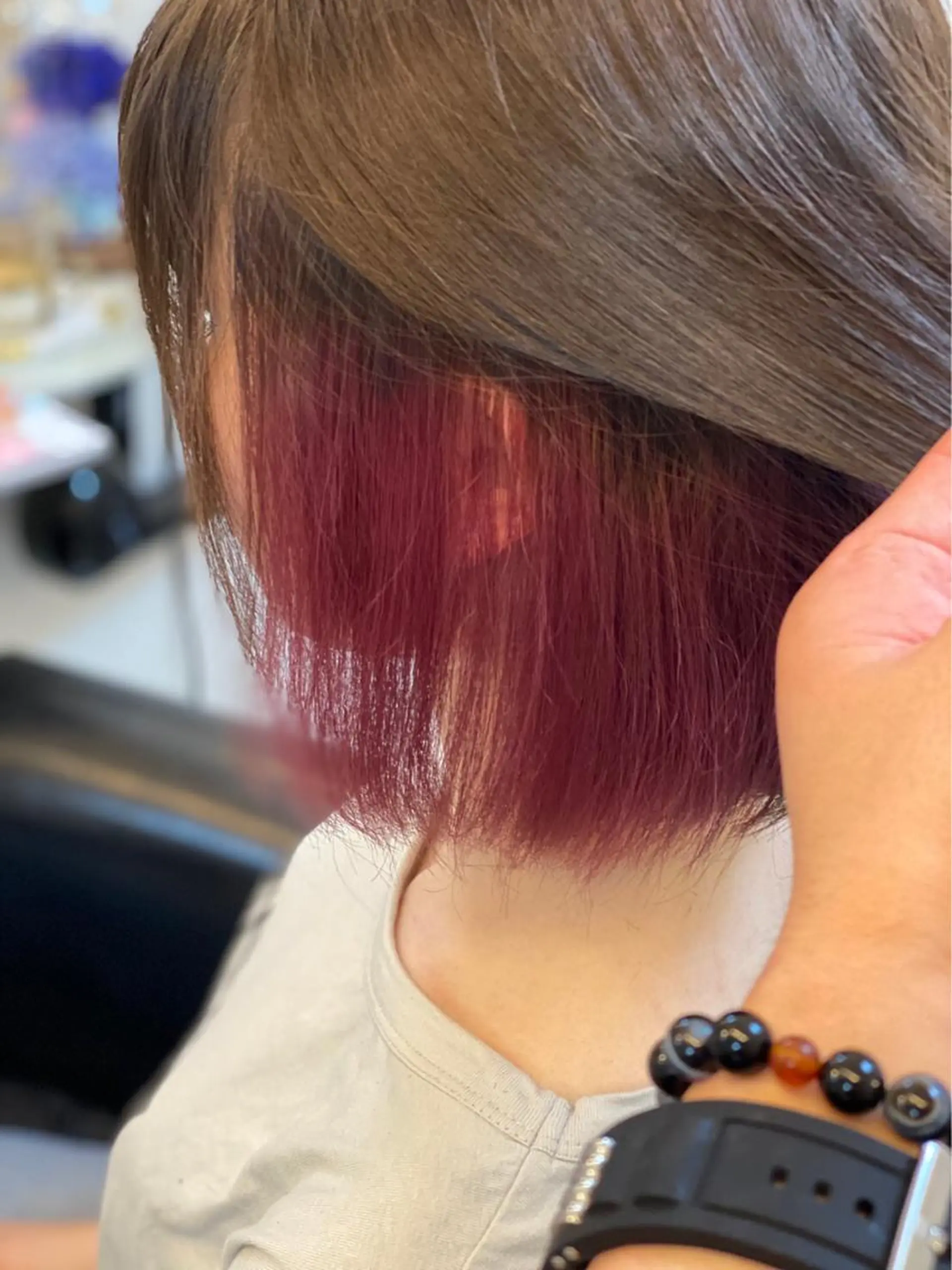 ショート カラー インナーカラー KEN 🌟のヘアスタイル