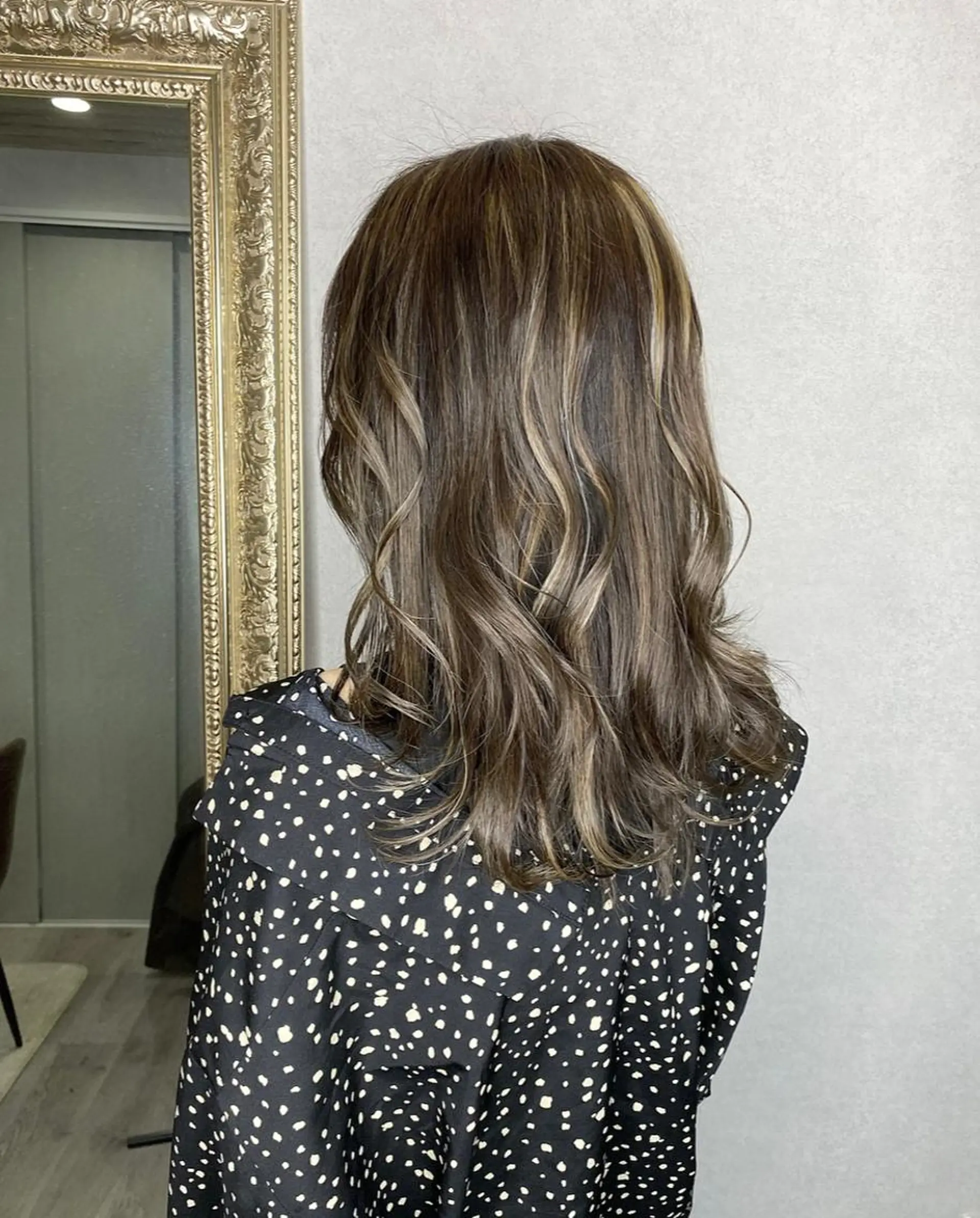 セミロング ヘアカラー Designer EGGのマツエク・マツパデザイン