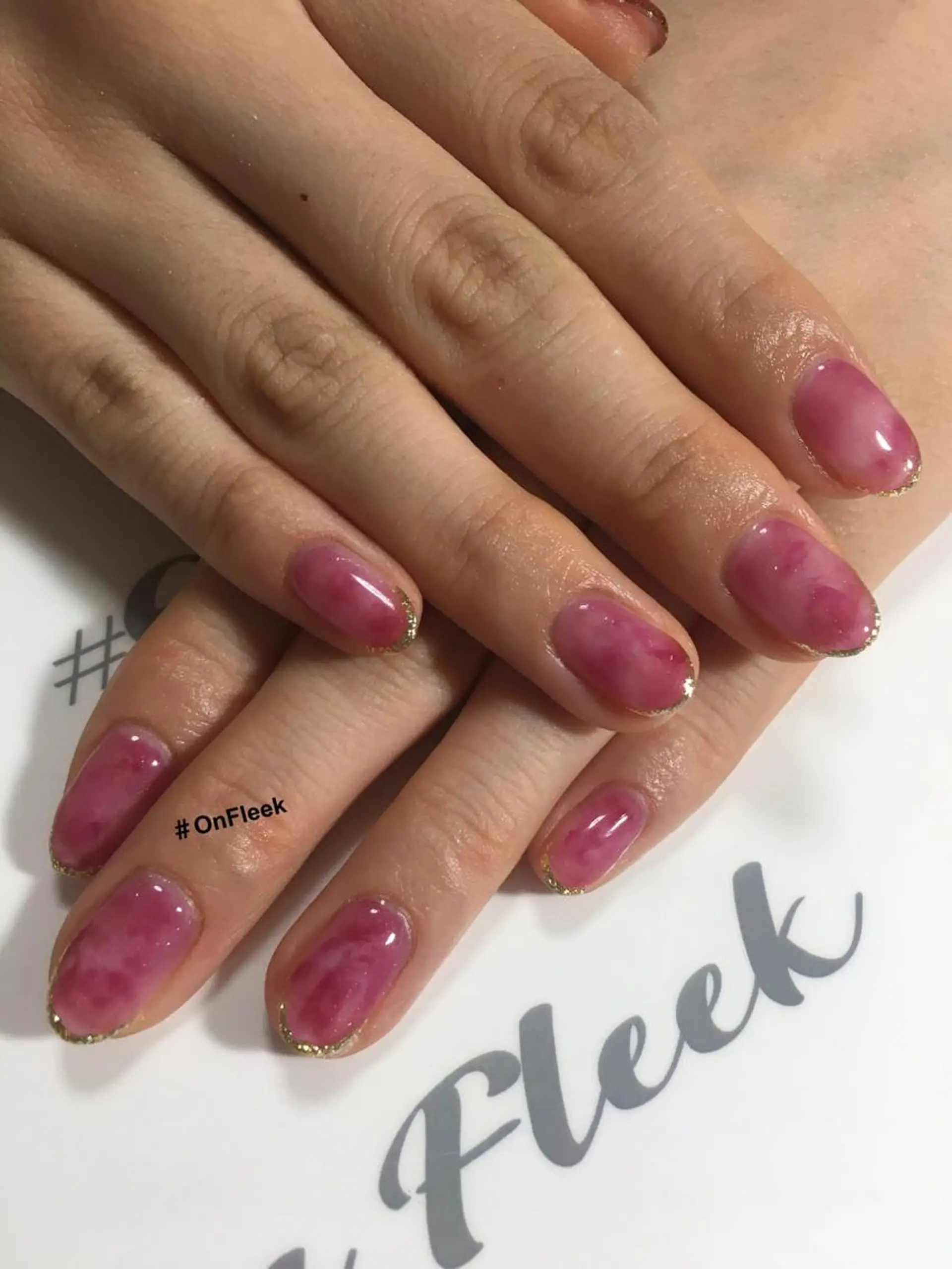 ネイル NailSalon ＃OnFleekのネイルデザイン
