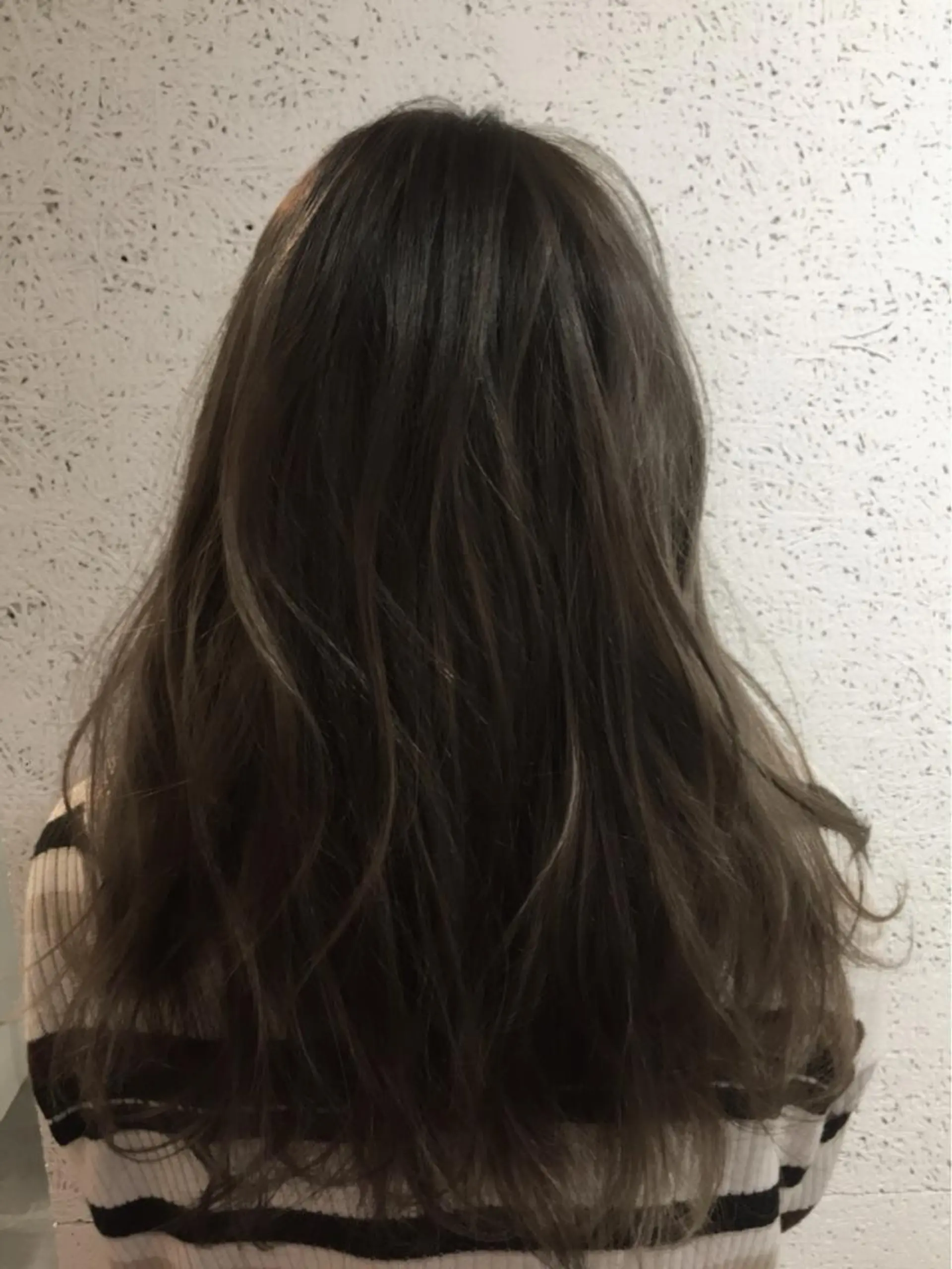 セミロング カラー ヘアアレンジ アディクシーカラー ブリーチ 透明感カラー グレージュ イルミナカラー ✨ハイクオリティ✨ 山本香也のヘアスタイル
