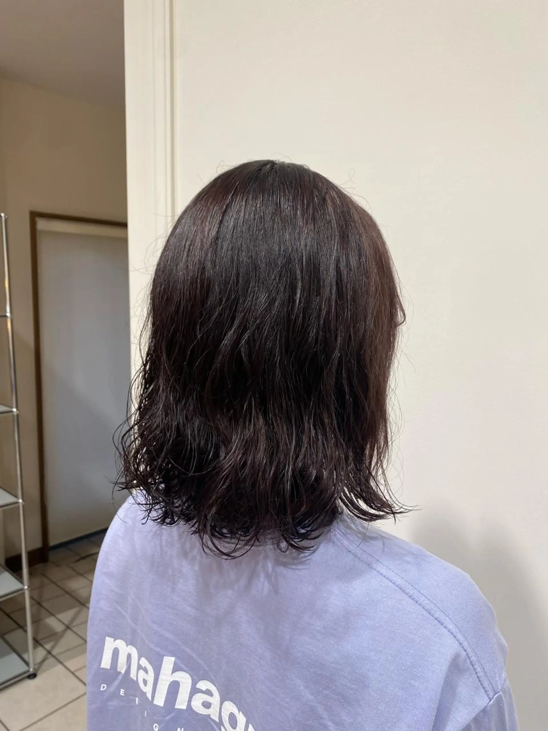 ミディアム パープルカラー 🦋ブリーチなしダブ ルカラー🌈MEGUのヘアスタイル