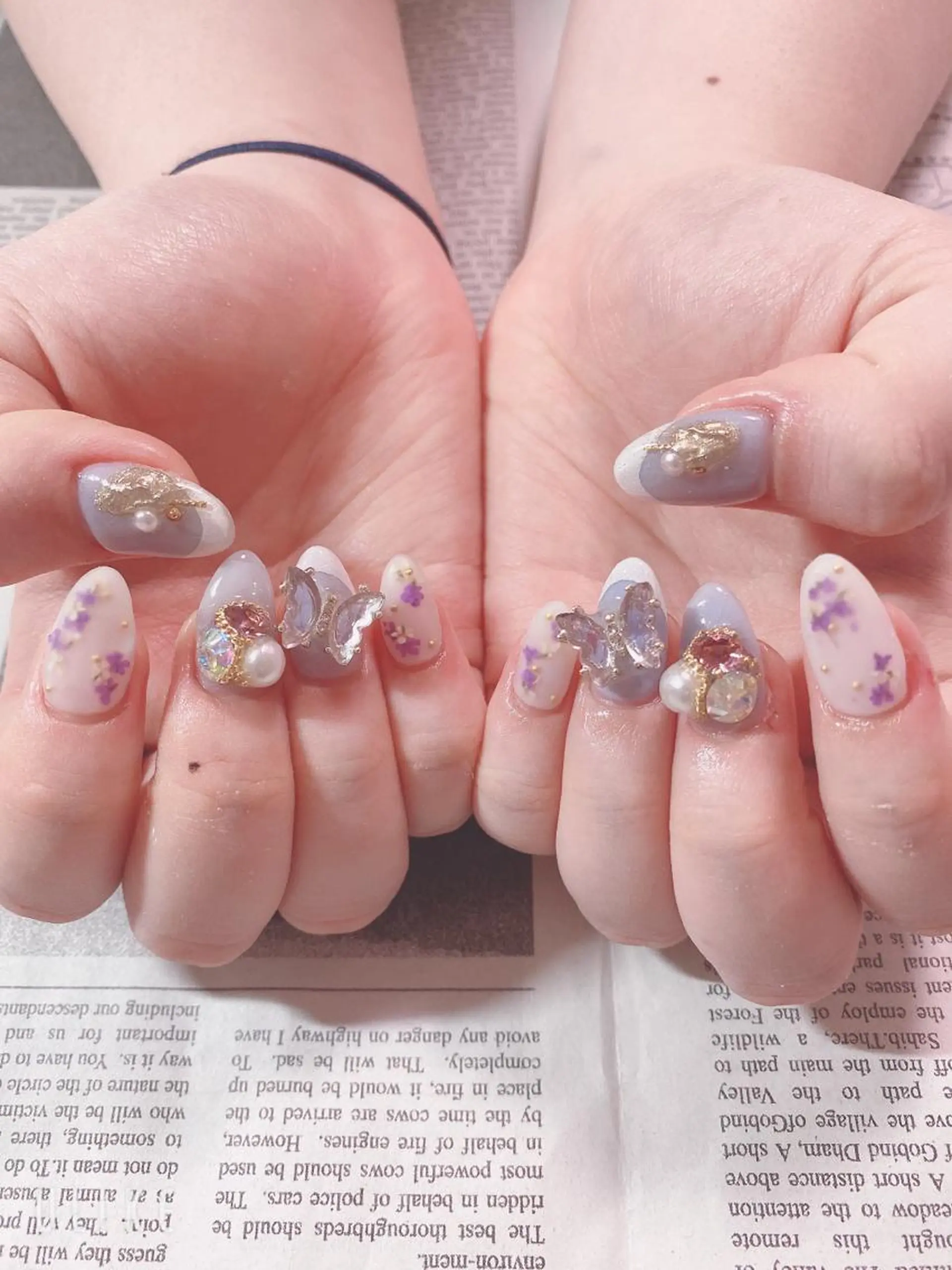 ネイル ハンドネイル ハンドケア 森山 舞のネイルデザイン