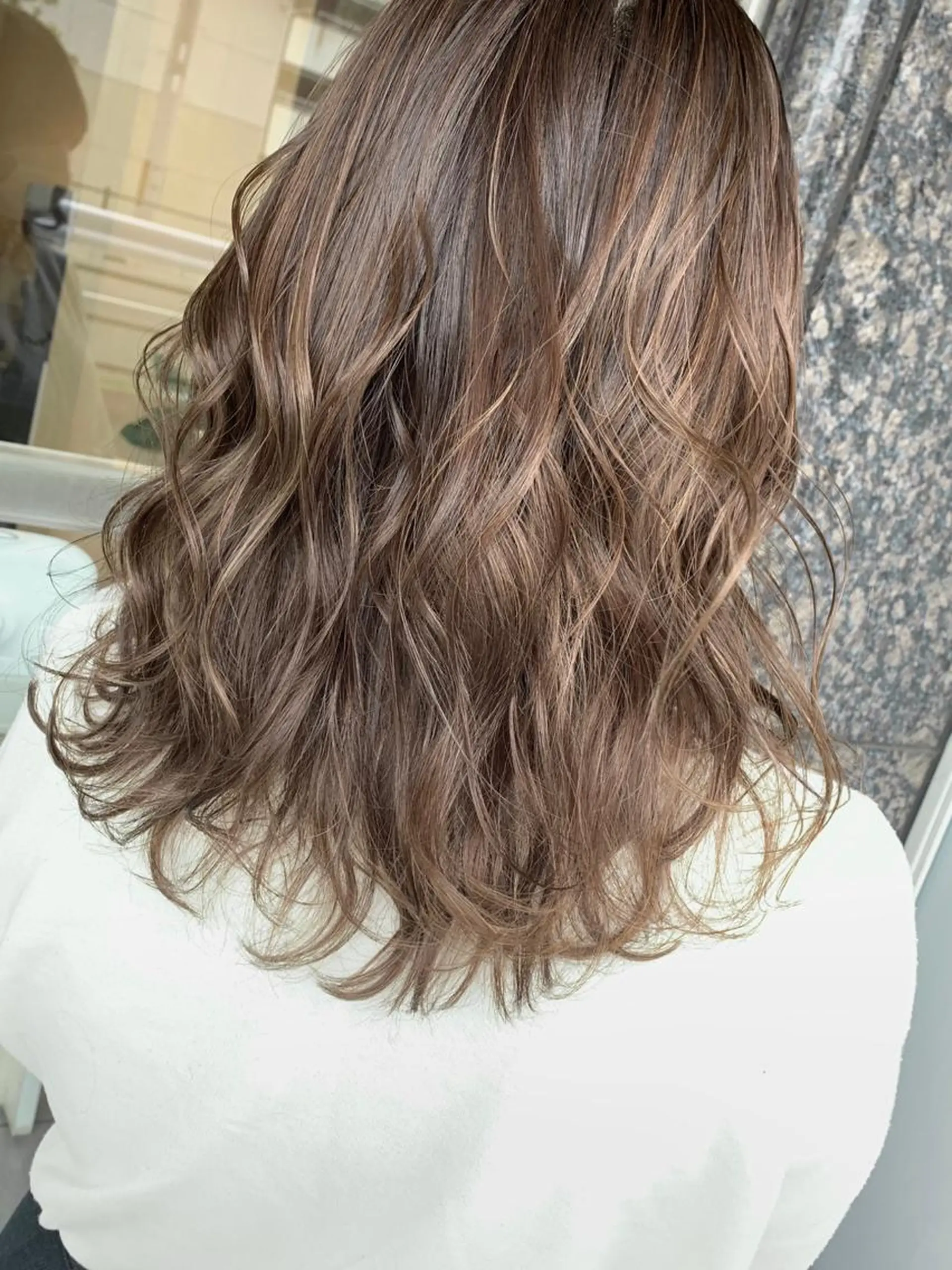 ミディアム 🫧艶髪カラー🫧 森本くるみのヘアスタイル