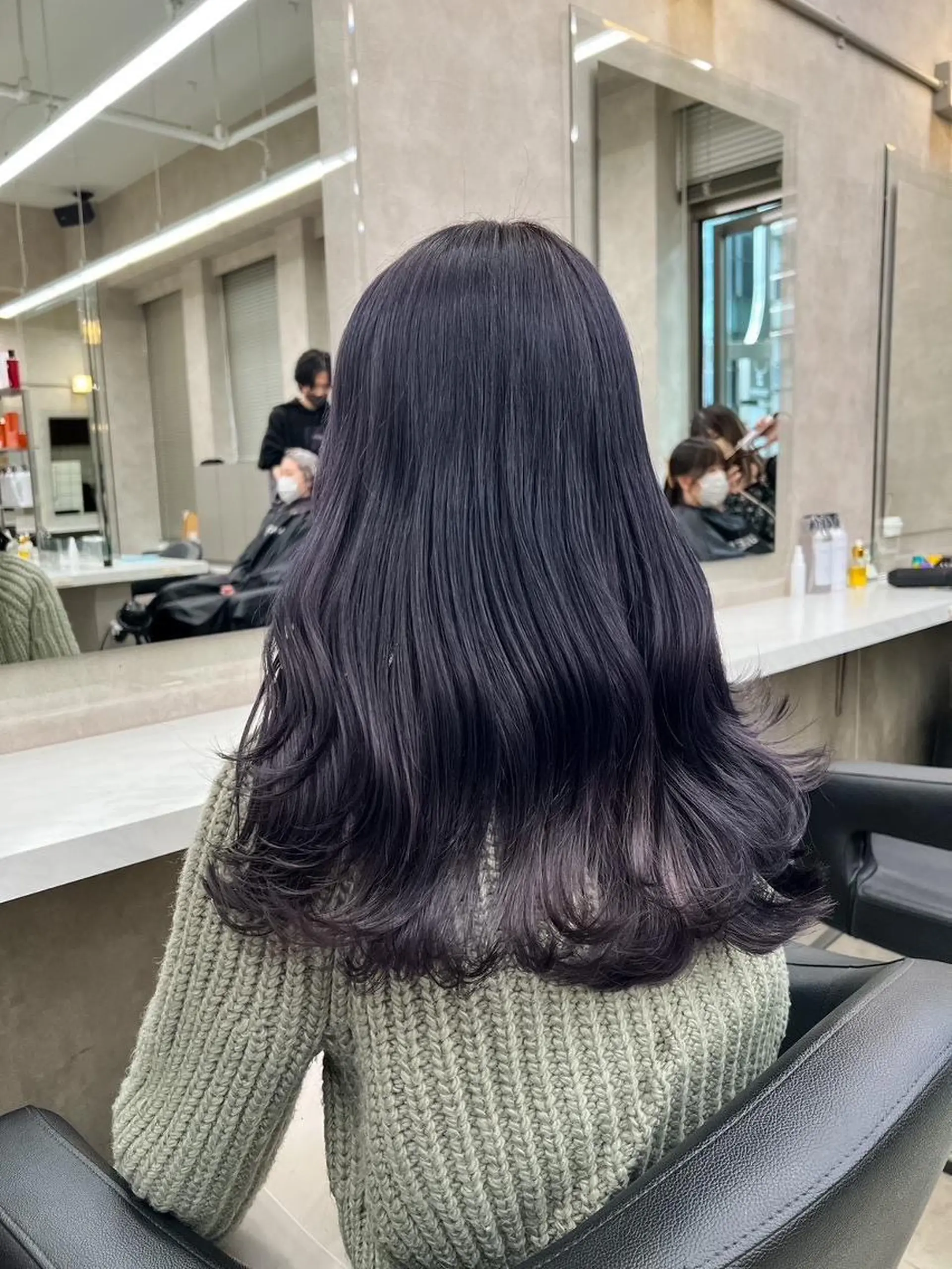 カラー *韓国風カラーモデル 🎀札幌アカデミーのヘアスタイル